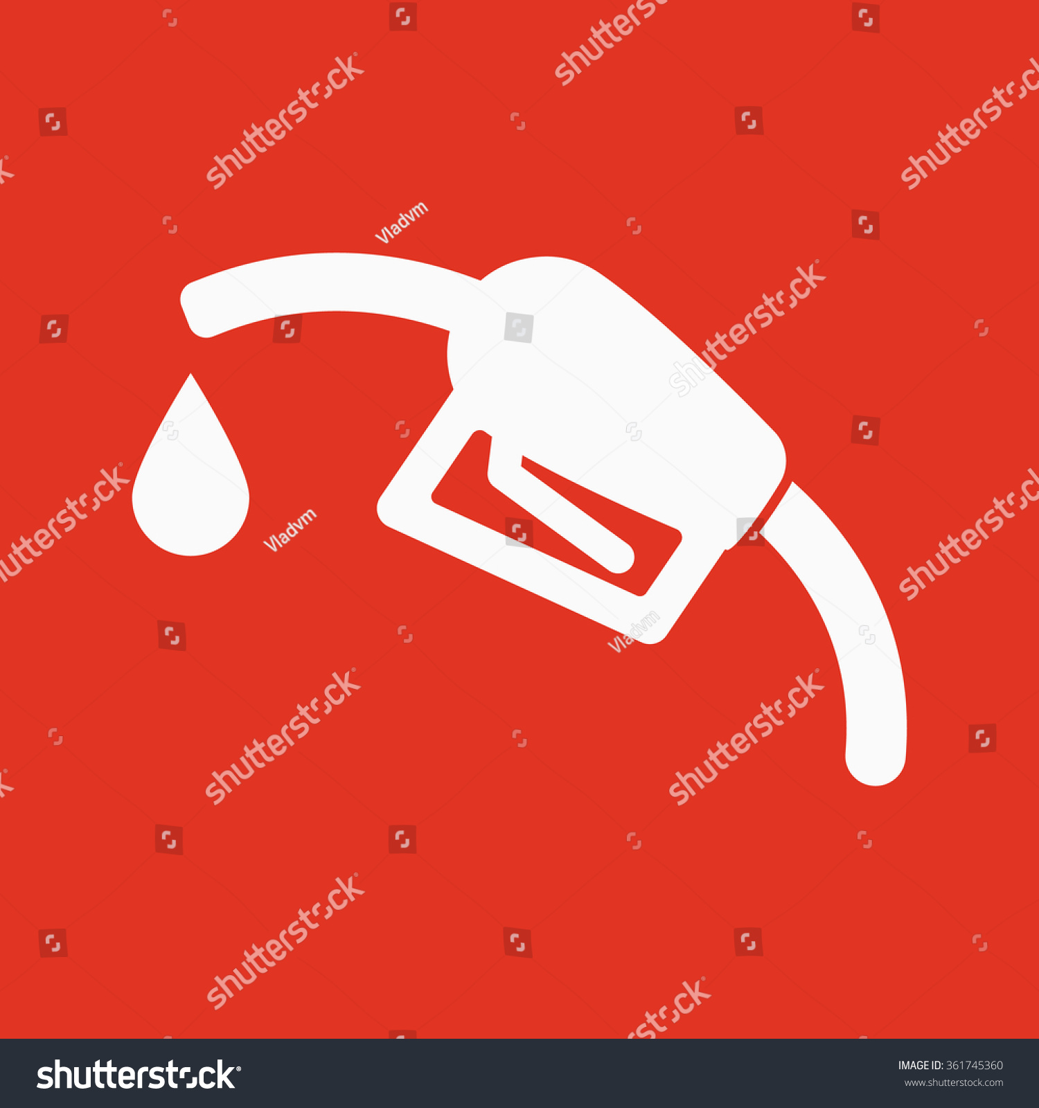 The Gas Station Icon Gasoline And Diesel Fuel Royalty Free Stock