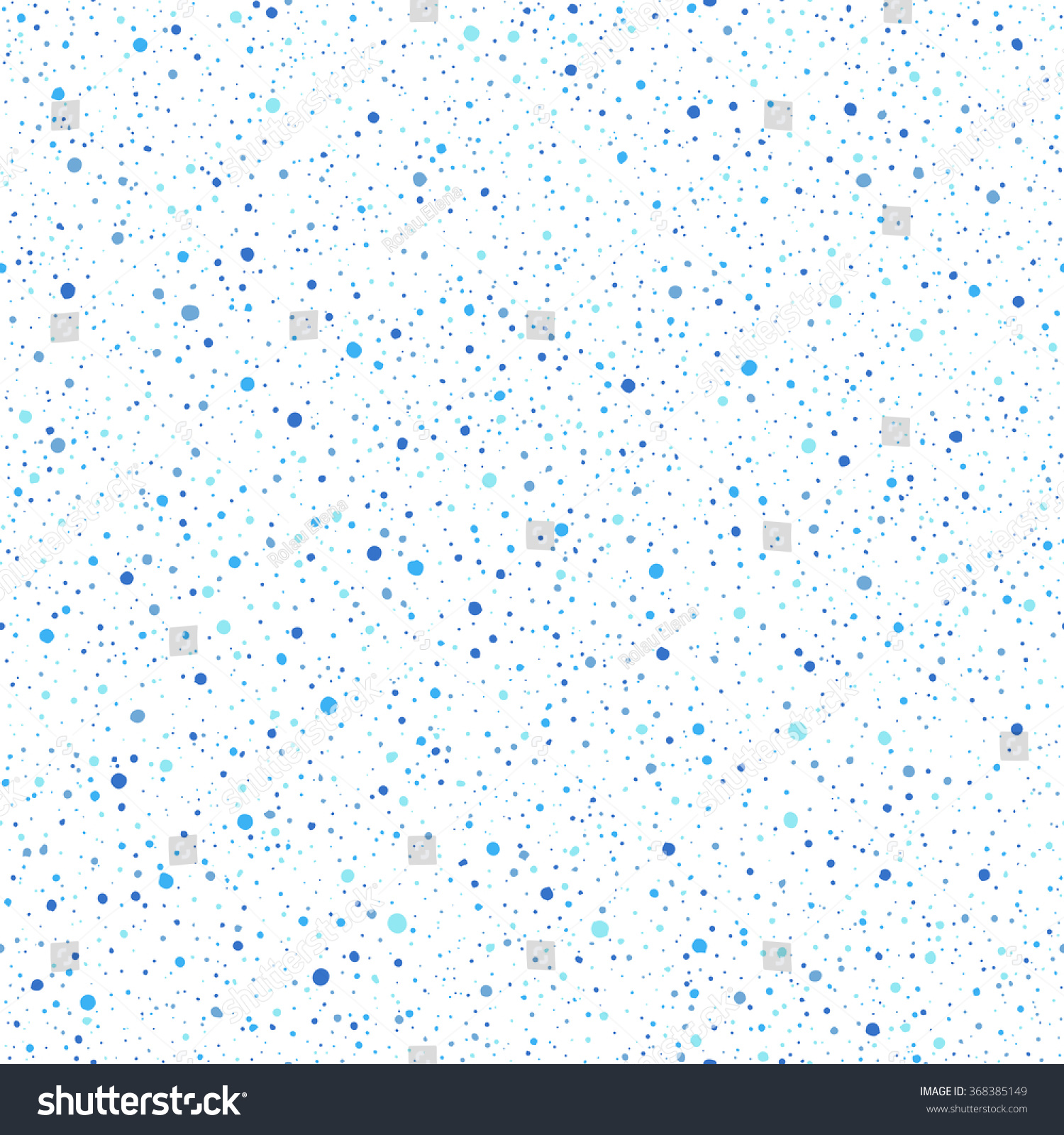 Blue speckles