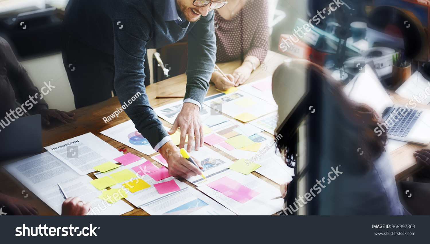 Business People Planning Strategy Analysis Office Concept #368997863
