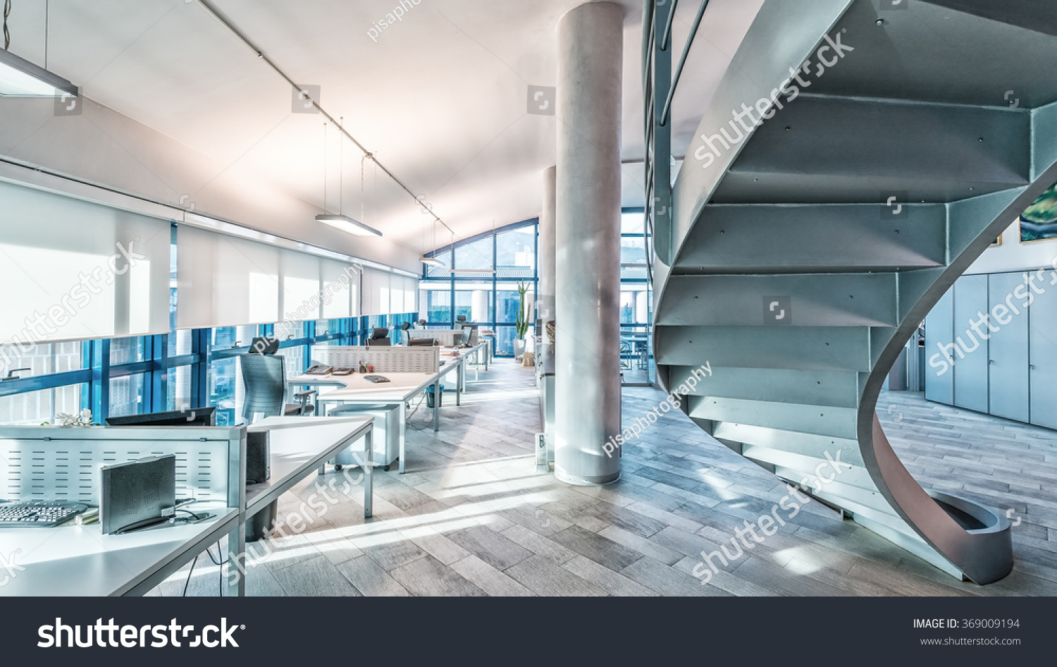 Interior of a company modern office. #369009194
