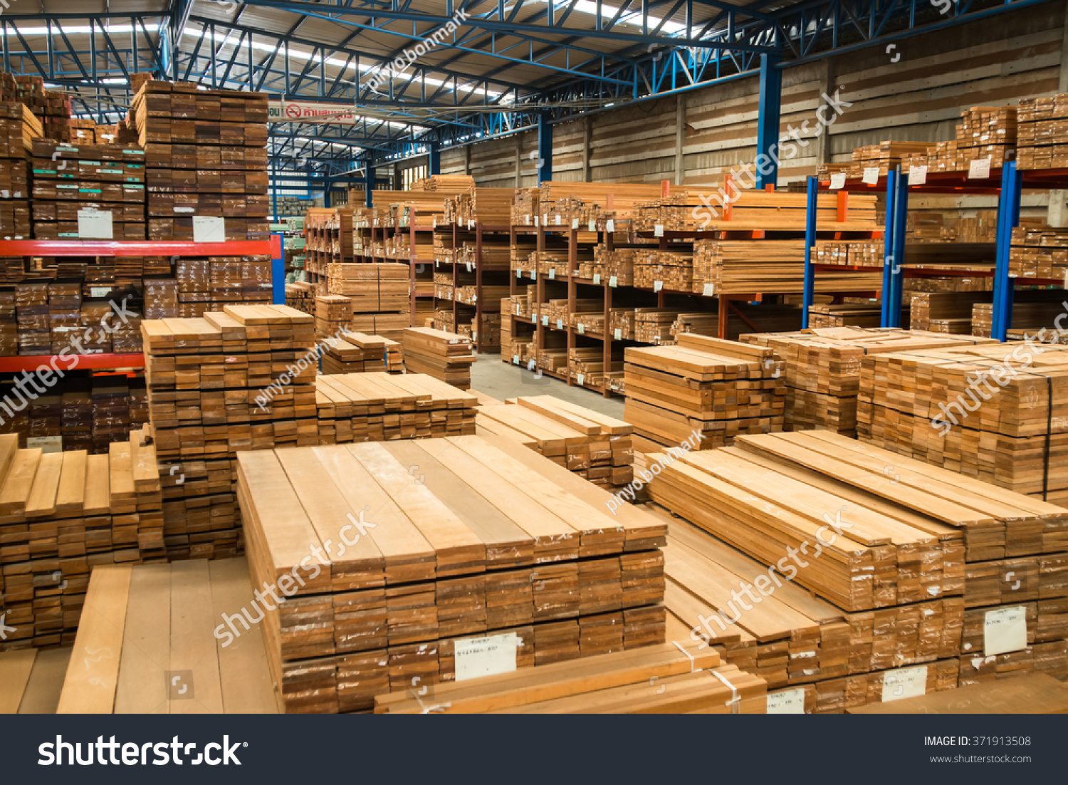 timber in warehouse #371913508