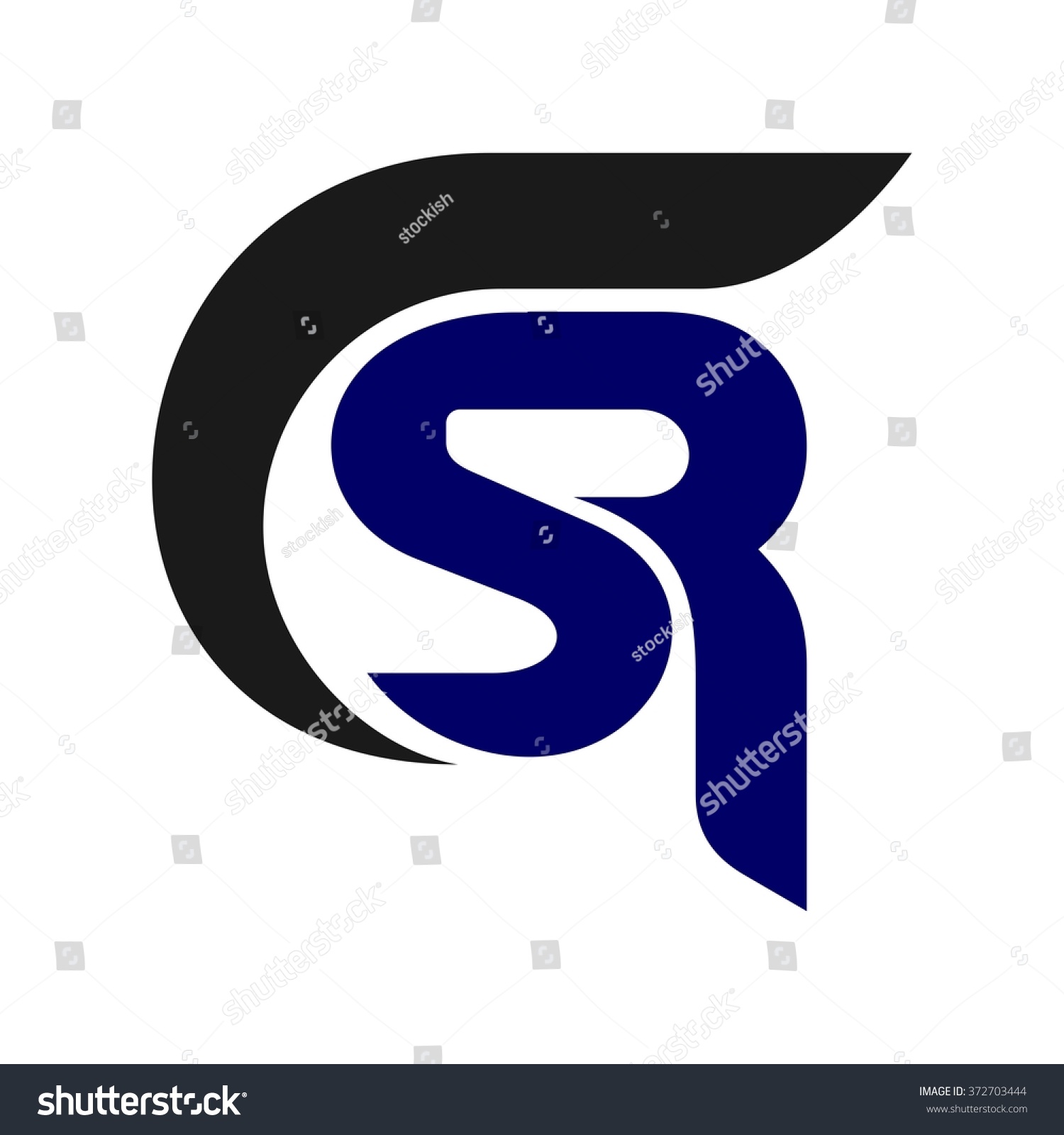 s and r logo vector. - Royalty Free Stock Vector 372703444 - Avopix.com