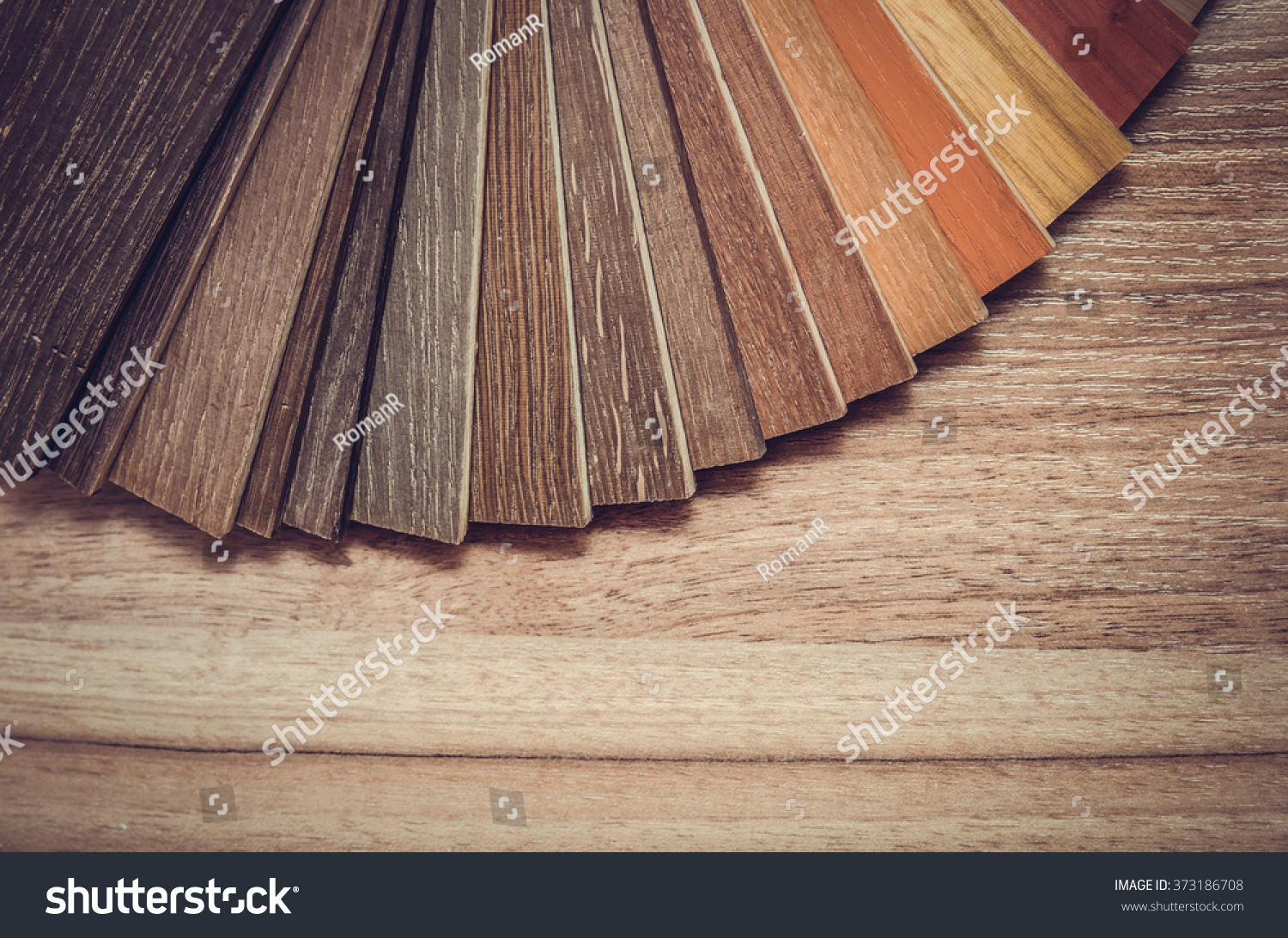 Small color sample boards. toned image macro #373186708