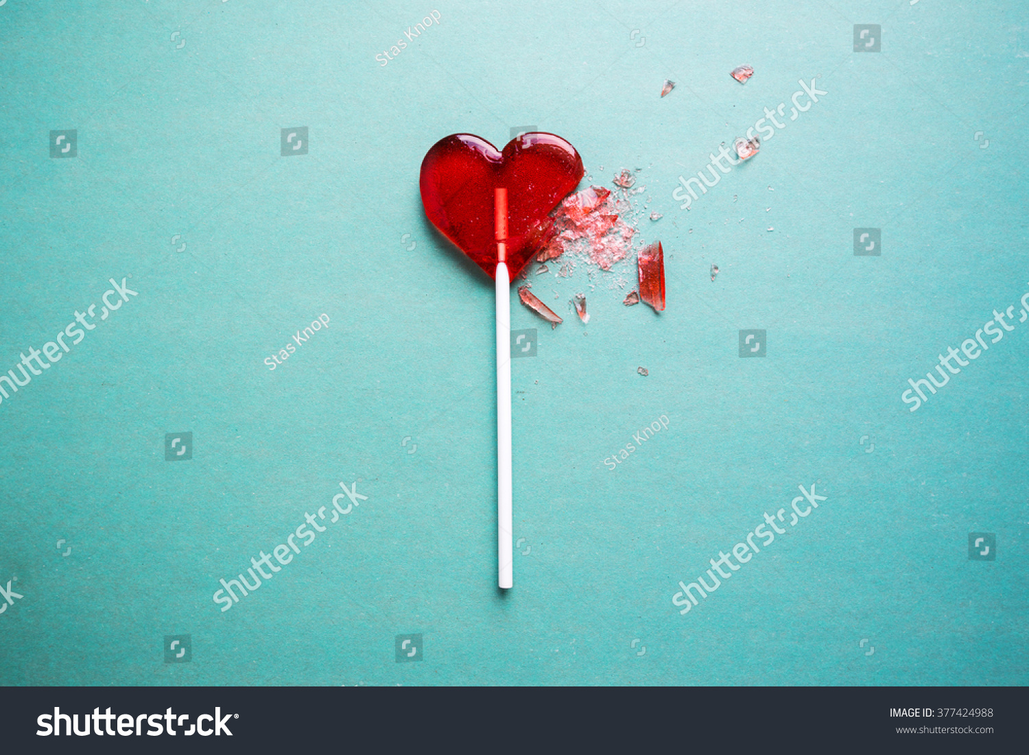 broken heart lollipop #377424988