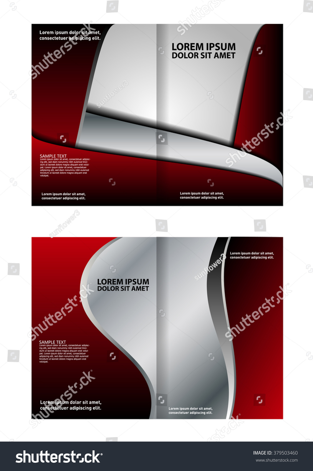 Brochure Template - Royalty Free Stock Vector 379503460 - Avopix.com