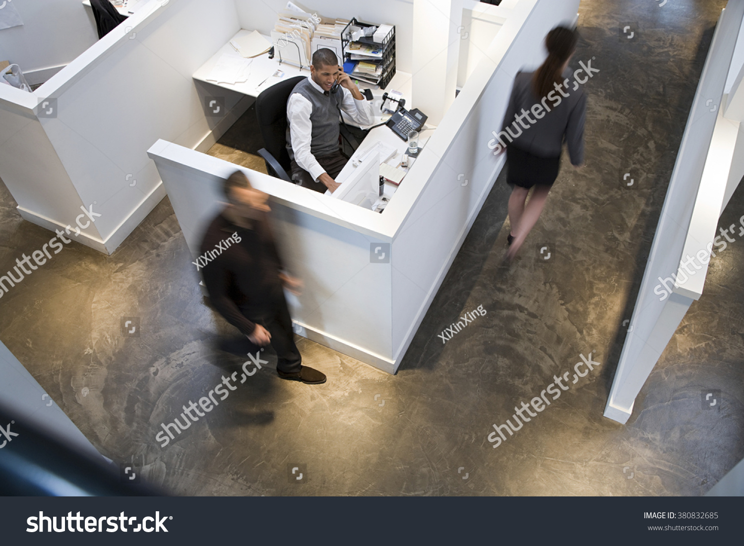 People in an office #380832685
