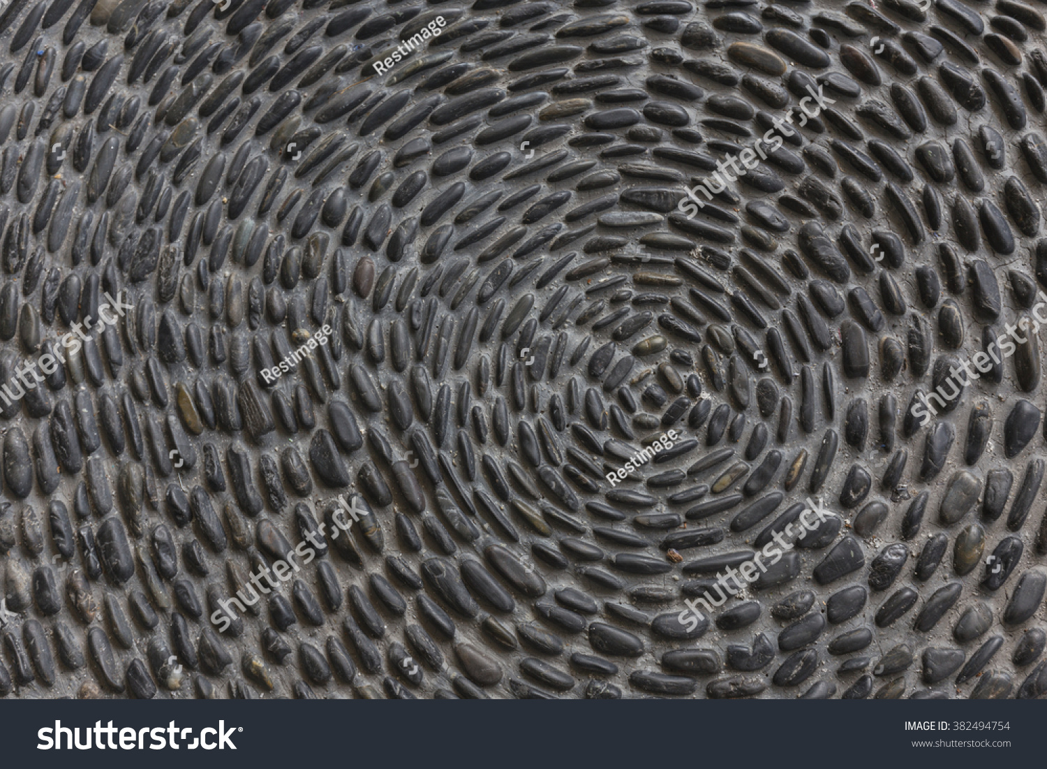 Background texture of stone pavement #382494754