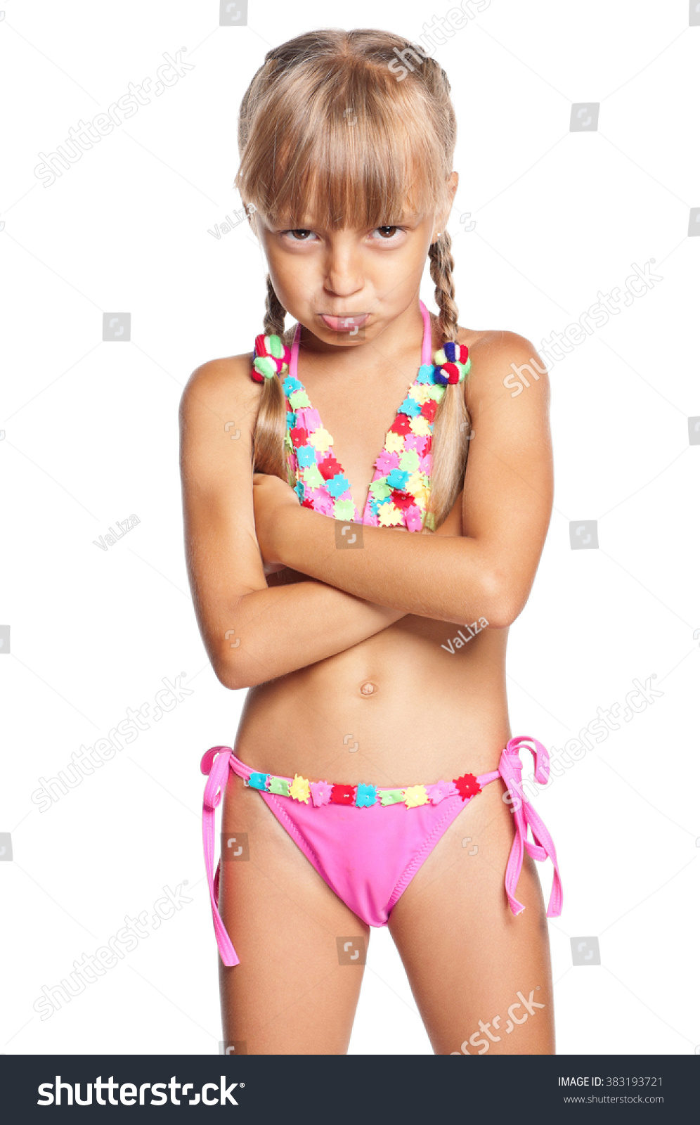 little girls modeling swimwear