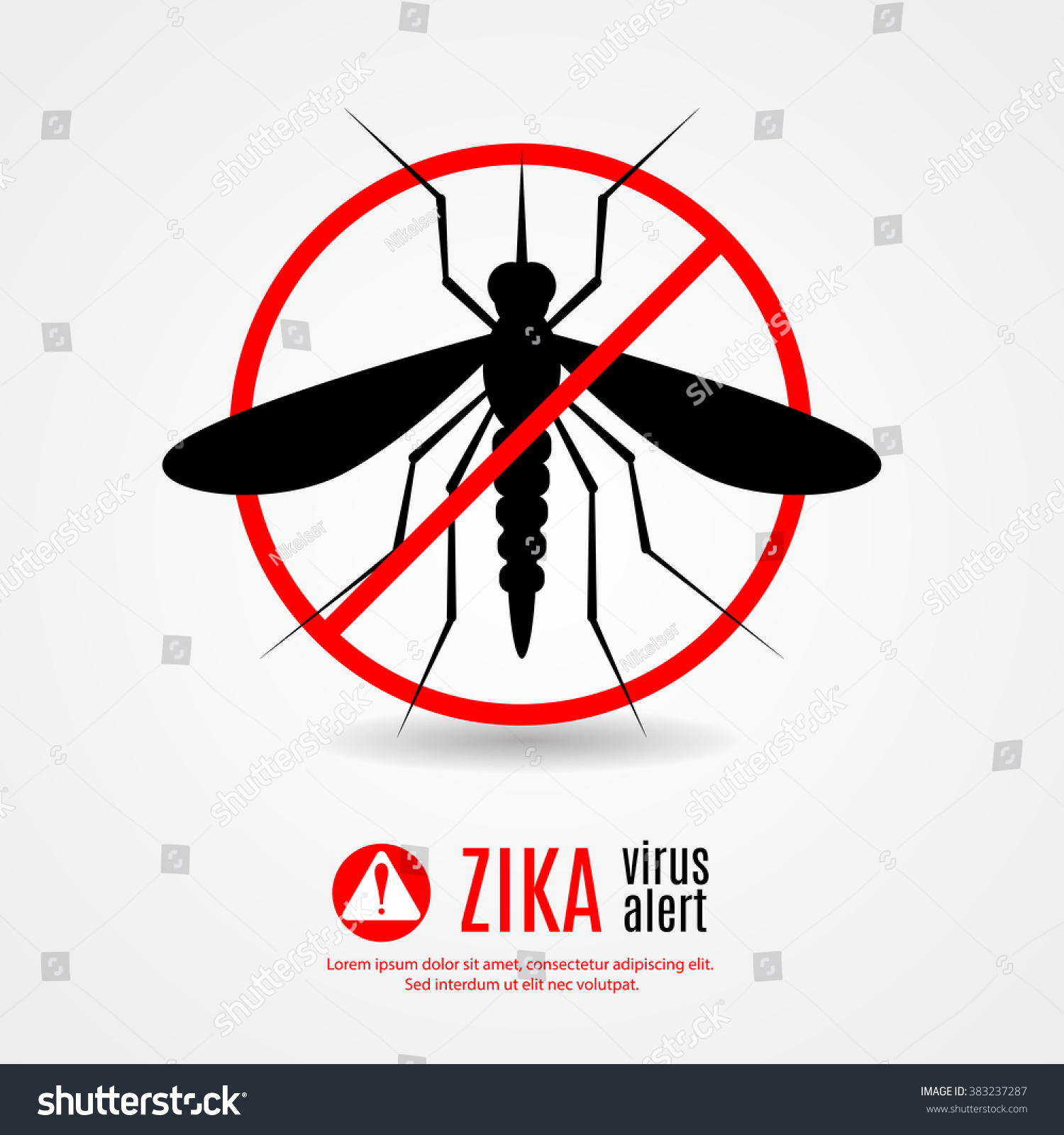 Nature, Aedes Aegypti mosquitoes with stilt - Royalty Free Stock Vector ...