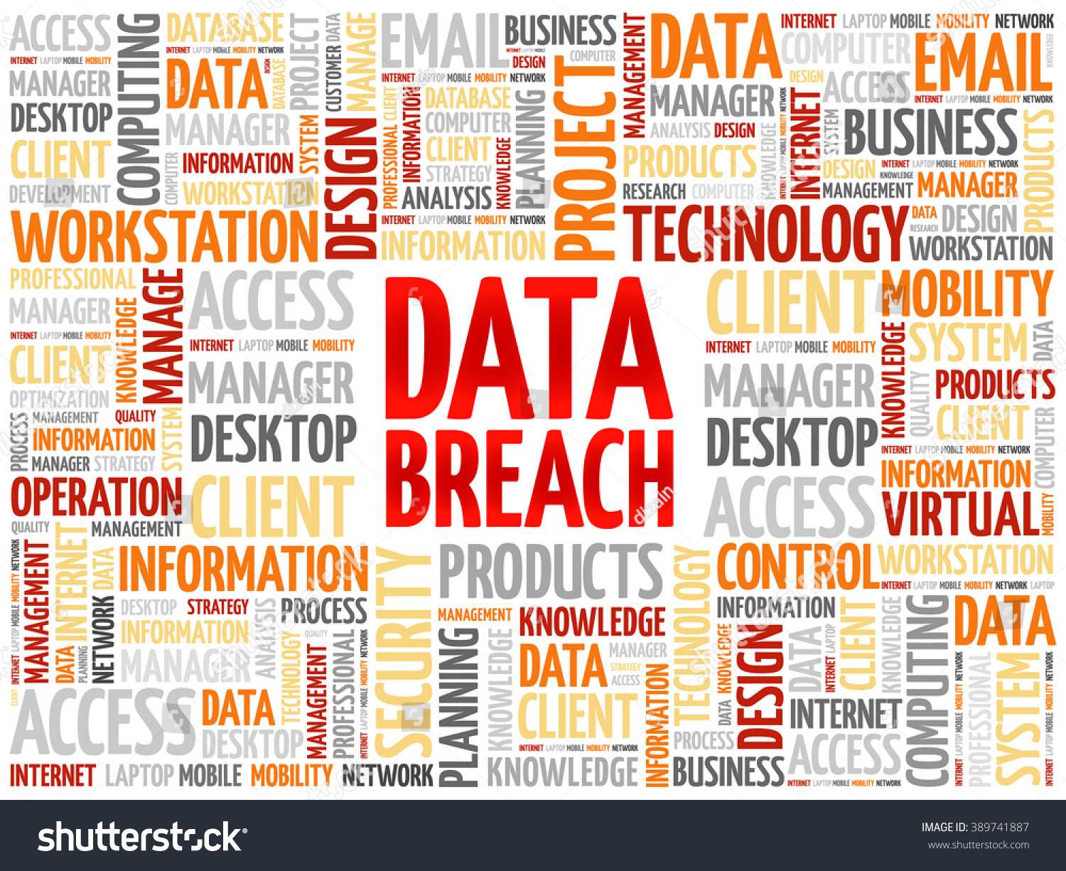 Data Breach - Security Incident In Which - Royalty Free Stock Vector ...