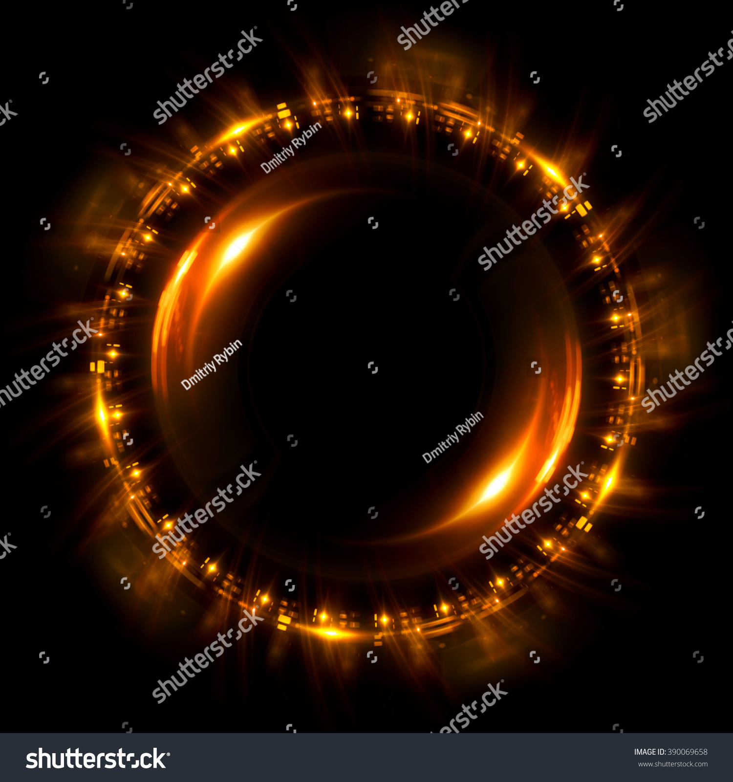 Abstract ring background with luminous swirling backdrop.  Glowing spiral. The energy flow tunnel. 
shine round frame with light circles  light effect. glowing cover. Space for your message. #390069658