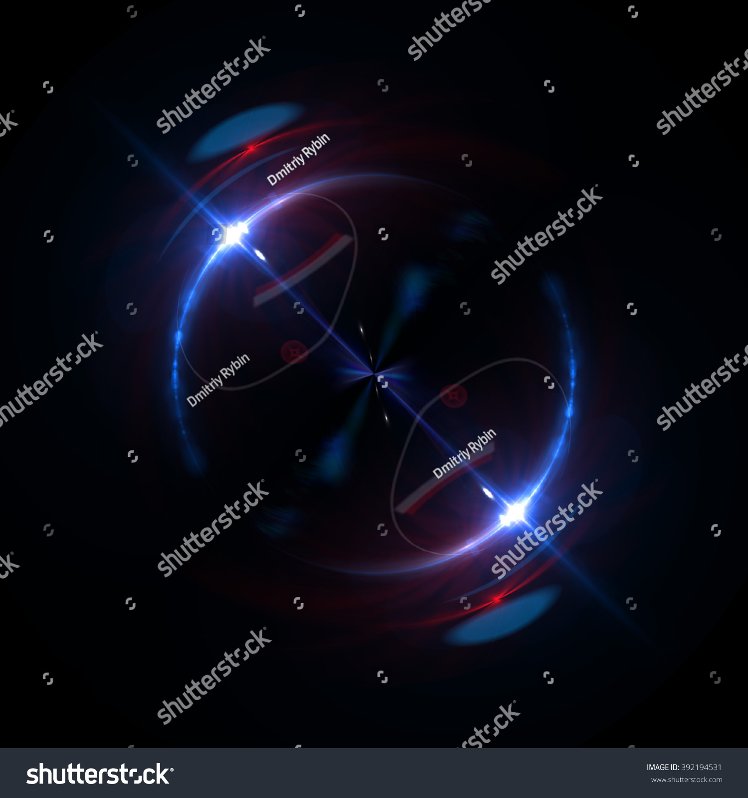 Abstract ring background with luminous swirling backdrop. Glowing spiral. The energy flow tunnel. shine round frame with light circles light effect. glowing cover. Space for your message. #392194531
