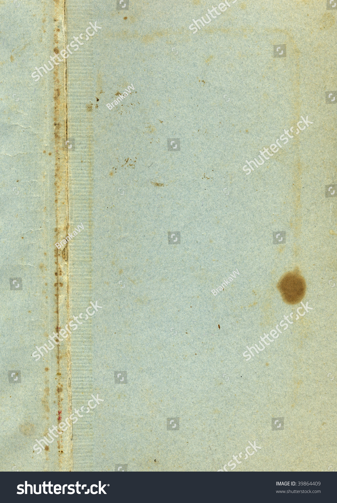 Old stained paper #39864409