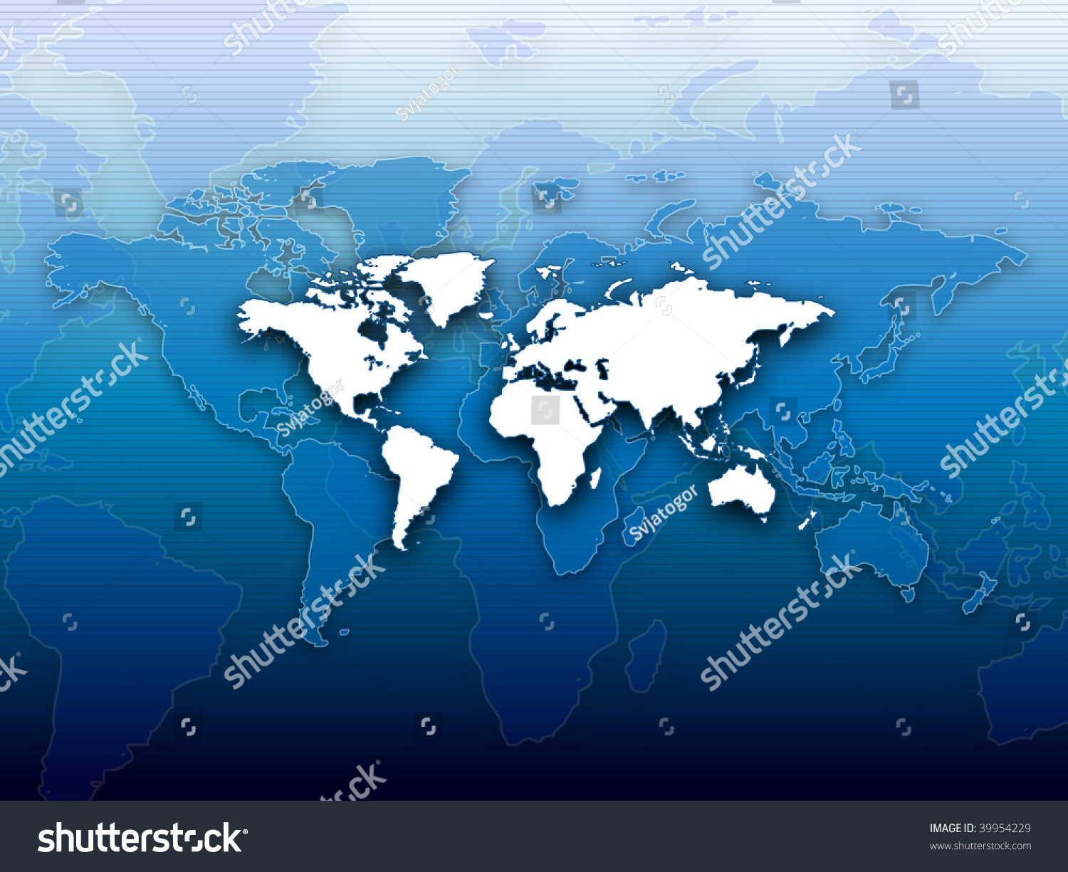 Background of world map, modern blue - Royalty Free Stock Photo ...