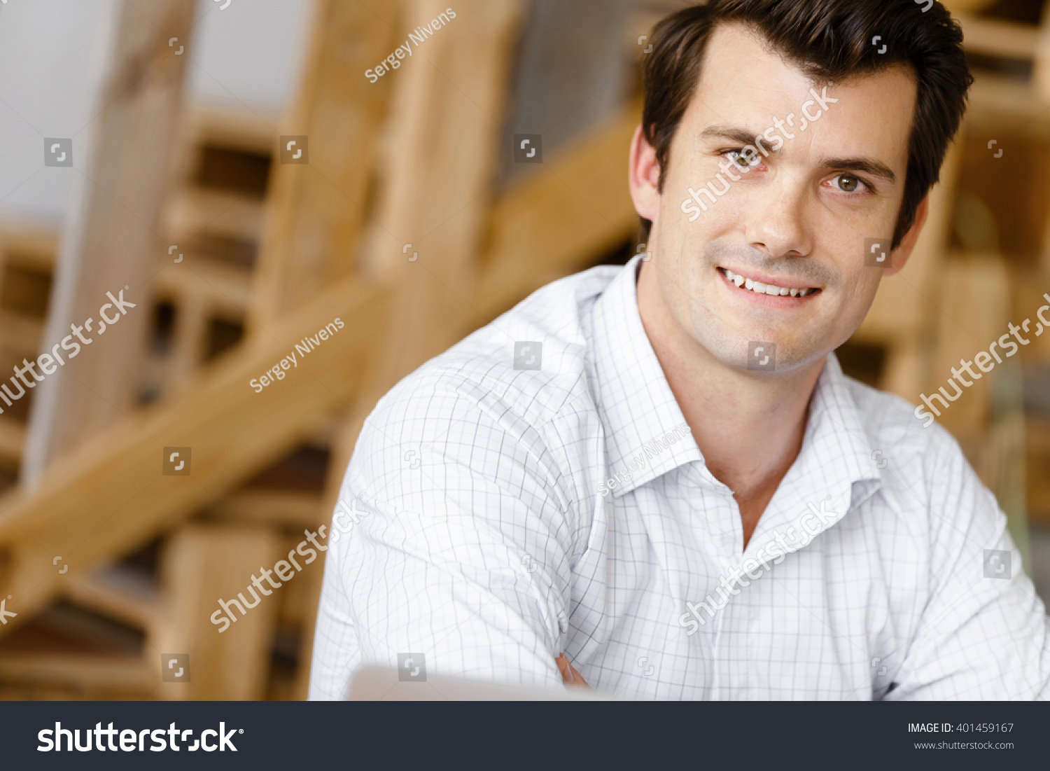 Young businessman in office #401459167