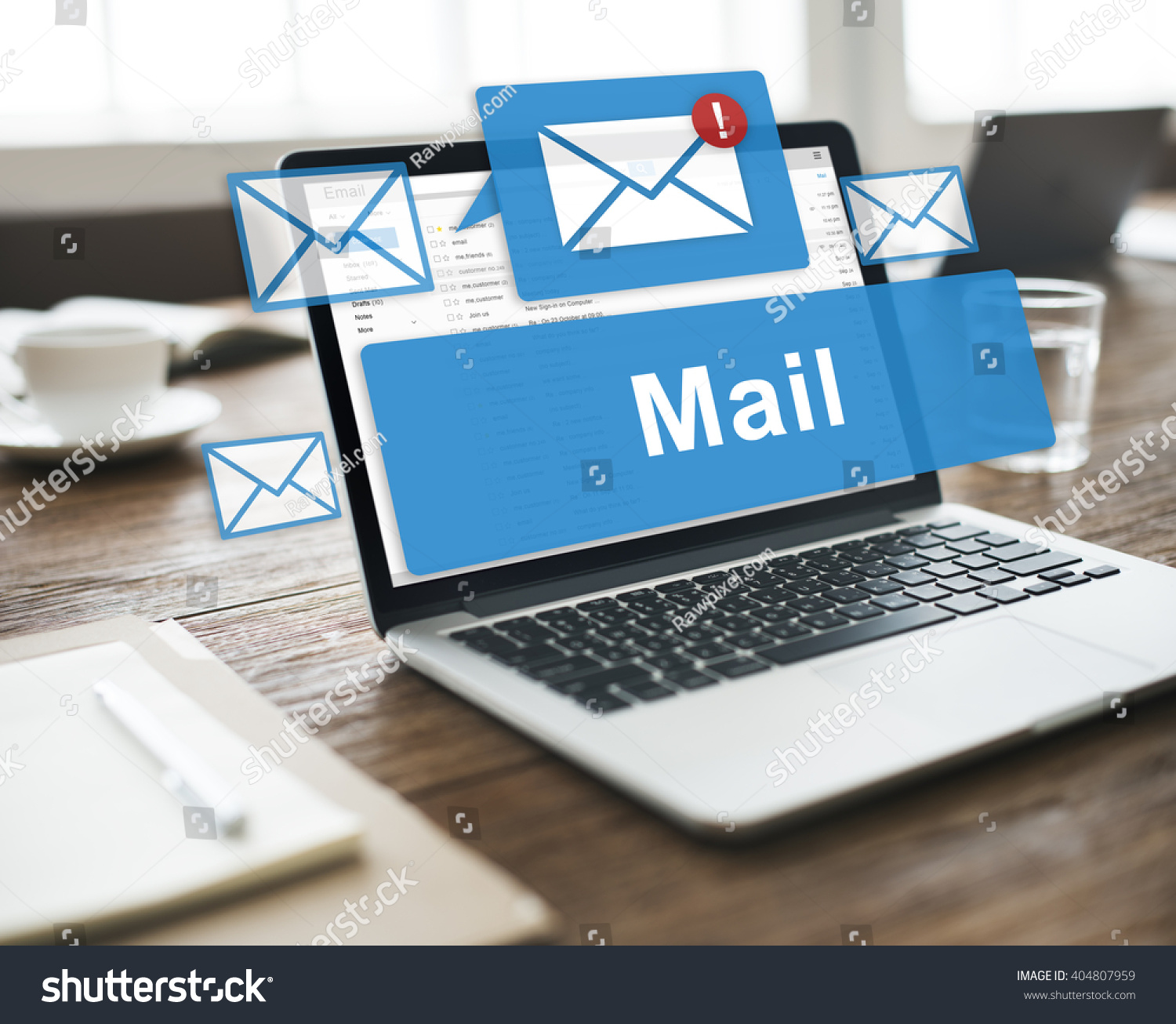 Mail Communication Connection Global Letters Concept #404807959