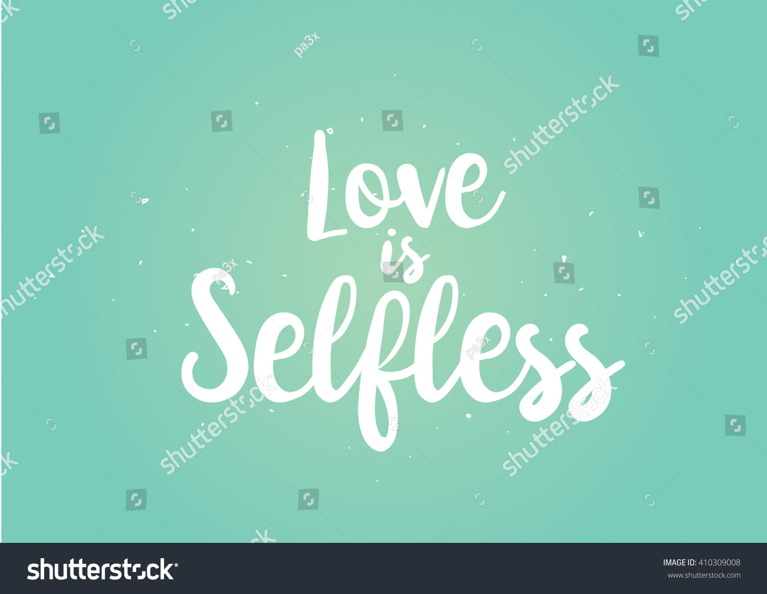 Love is selfless romantic inspirational - Royalty Free Stock Vector ...