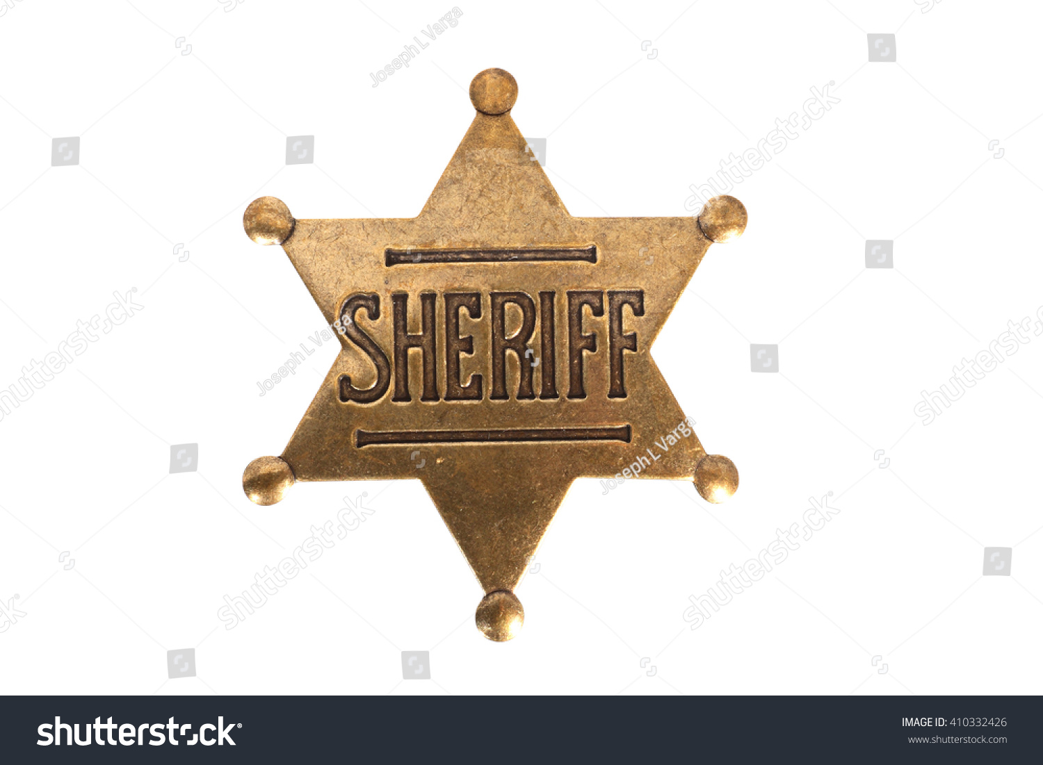 Sheriff Badge #410332426