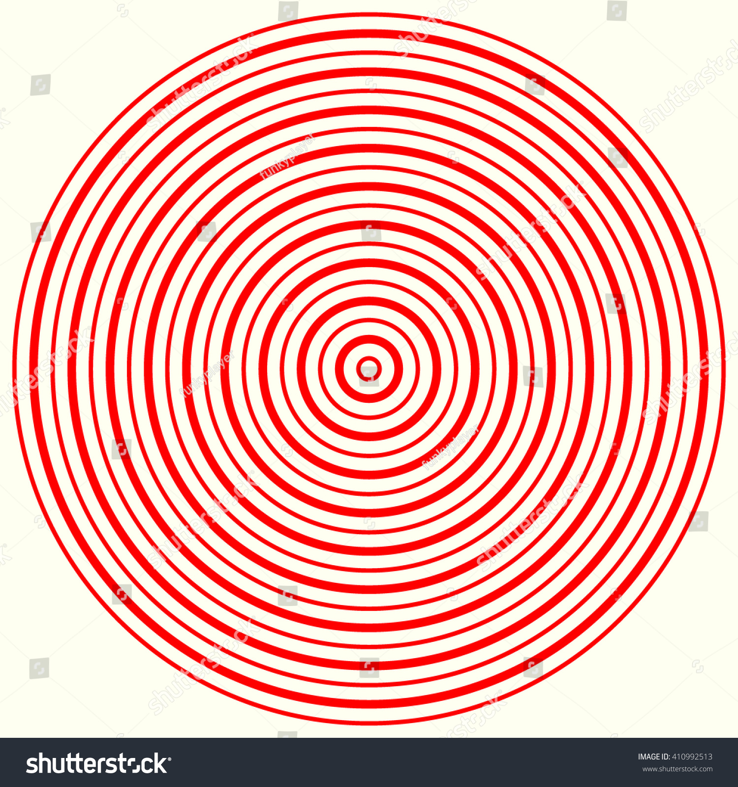 Red White Round Abstract Vortex Background. - Royalty Free Stock Vector ...