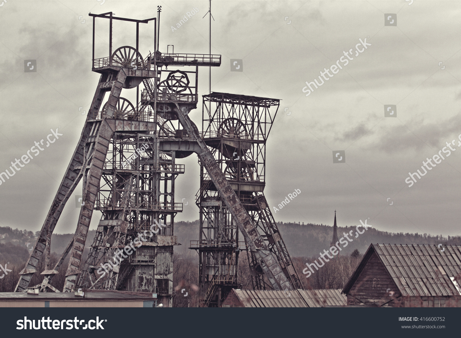 Old coal mine #416600752
