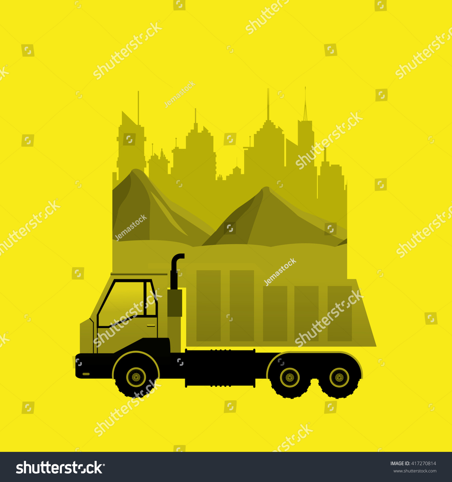 Under construction design. truck concept. repair - Royalty Free Stock ...