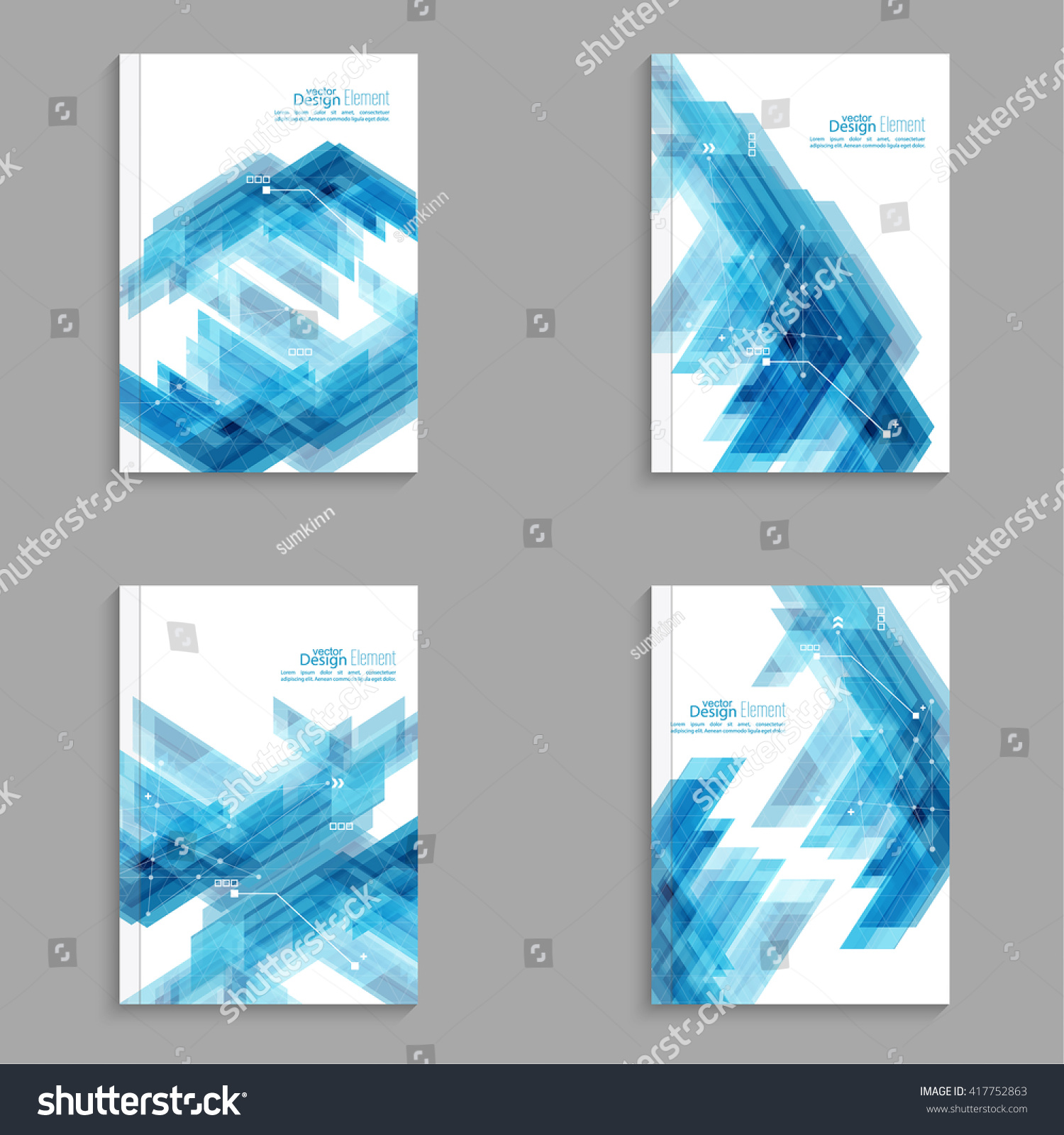 Magazine Cover with blue stripes corner, - Royalty Free Stock Vector ...