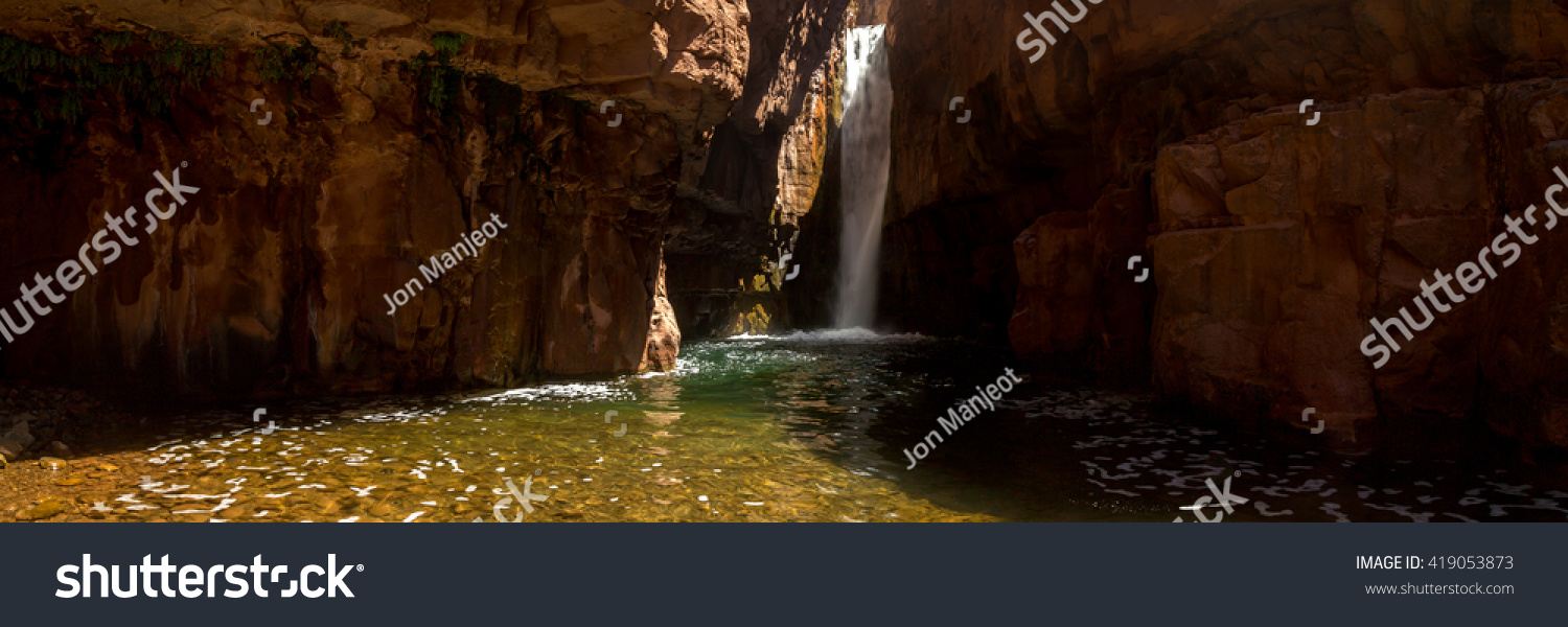 Cibecue Falls and Salt River landscapes in Arizona #419053873