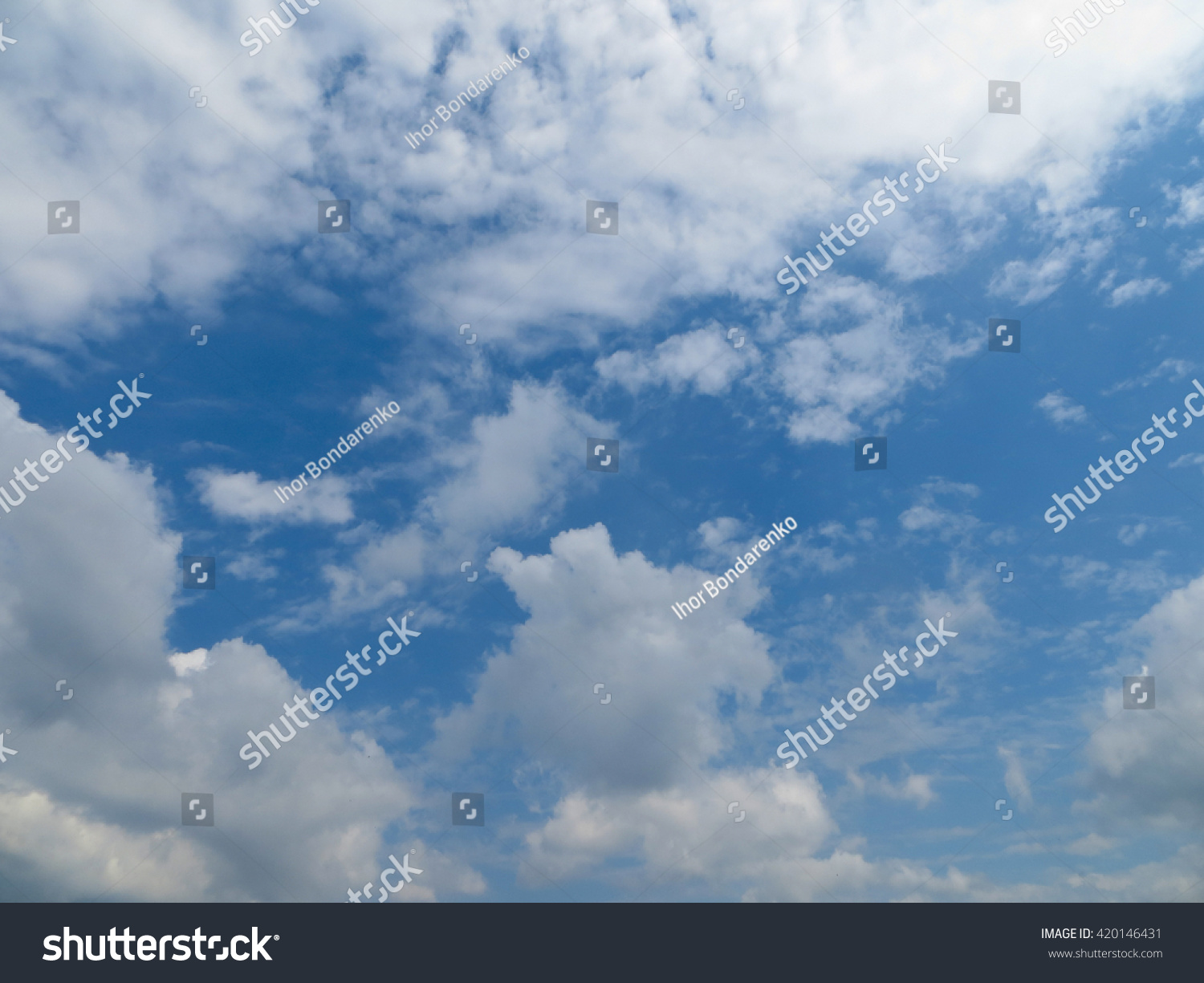 blue sky and clouds #420146431
