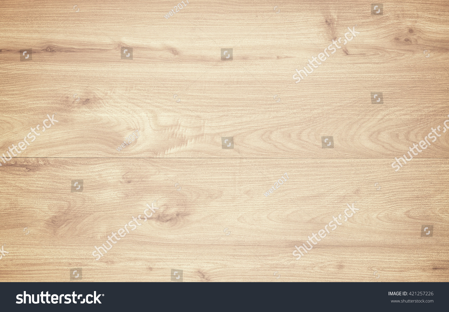 Hardwood maple basketball court floor viewed from above #421257226