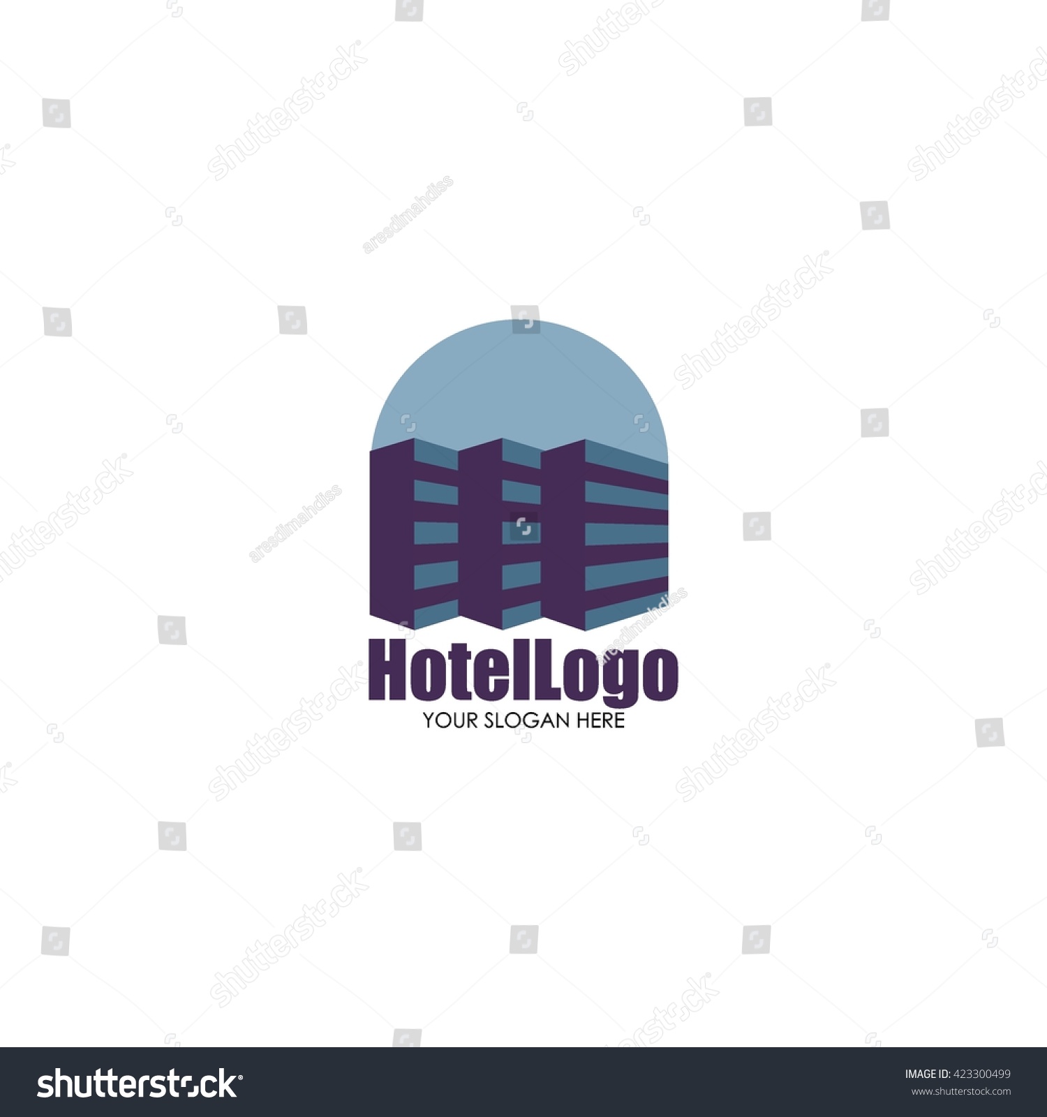 House, Hotel and Apartment Logo Template - Royalty Free Stock Vector ...