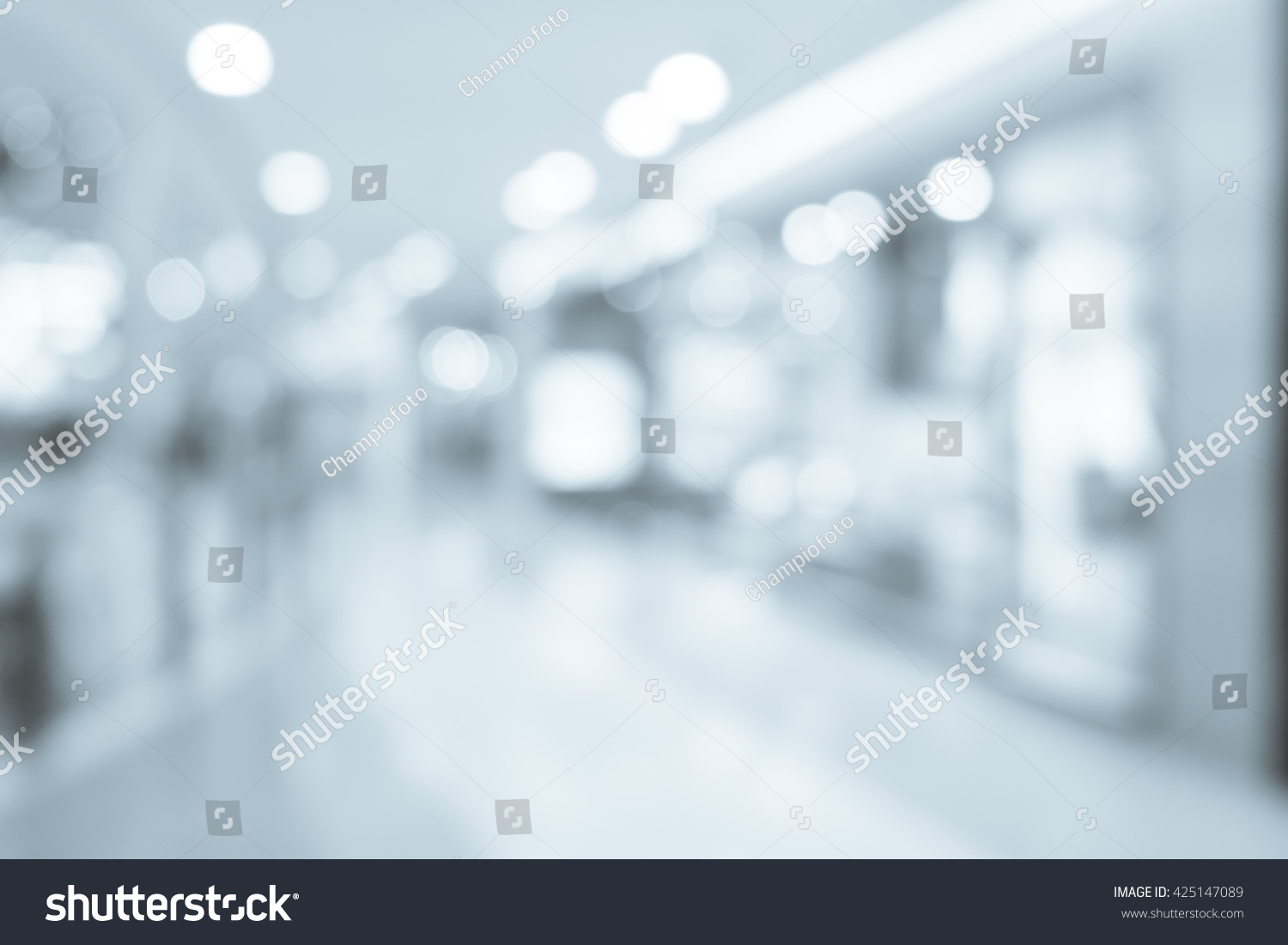 Abstract background blur of shopping mall #425147089