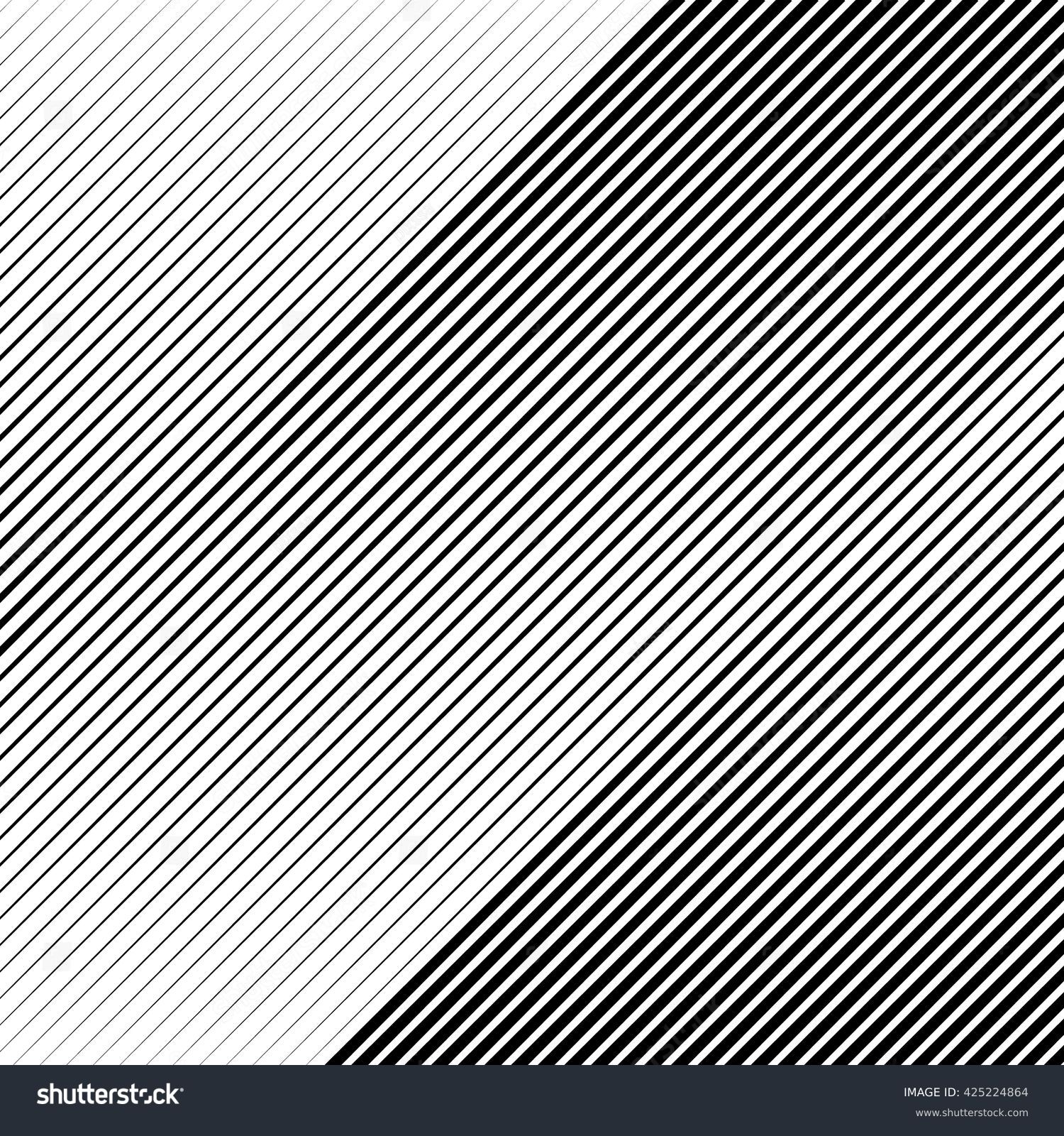 Oblique, diagonal lines edgy pattern #425224864