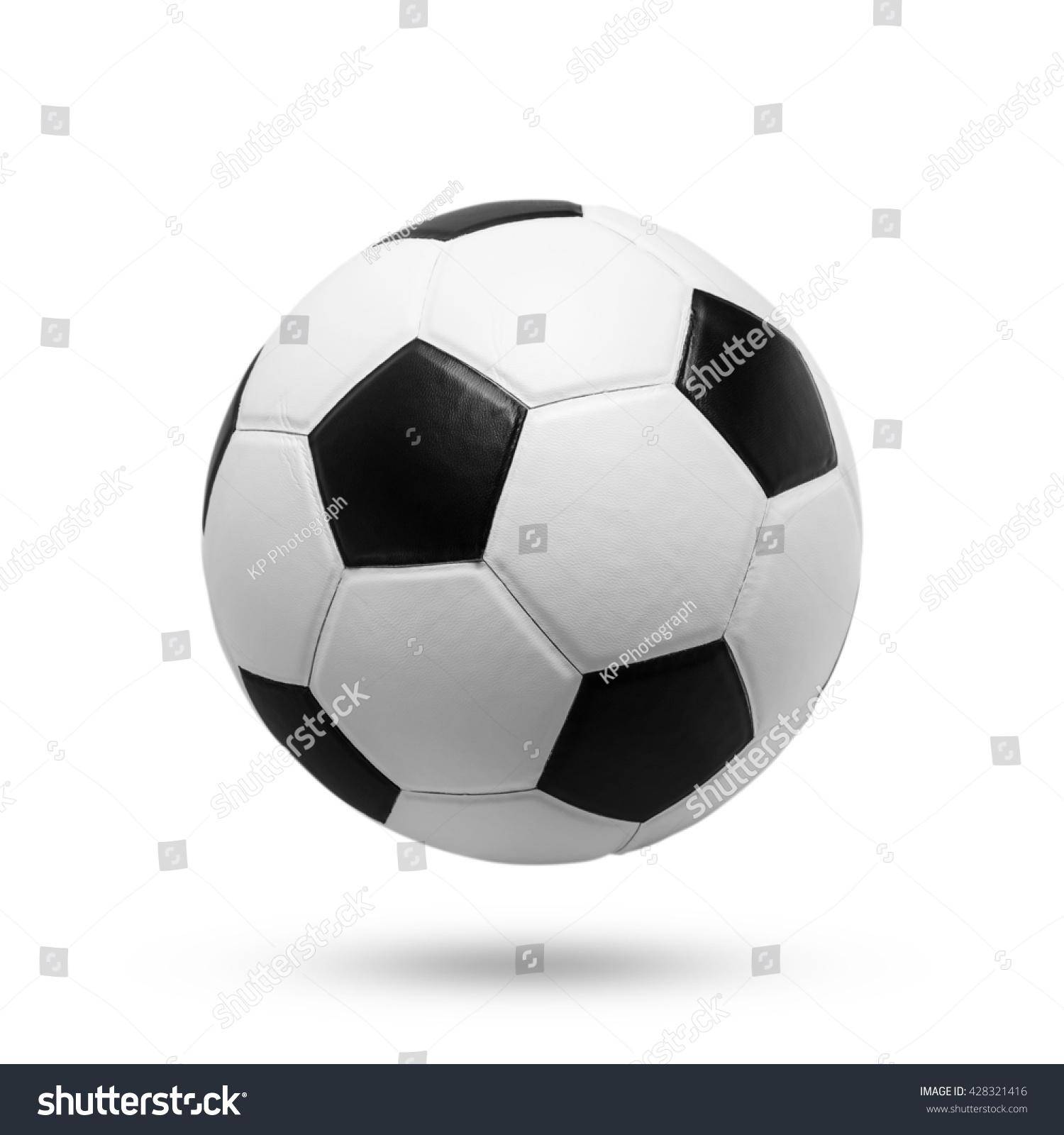 soccer ball isolated on white background. #428321416