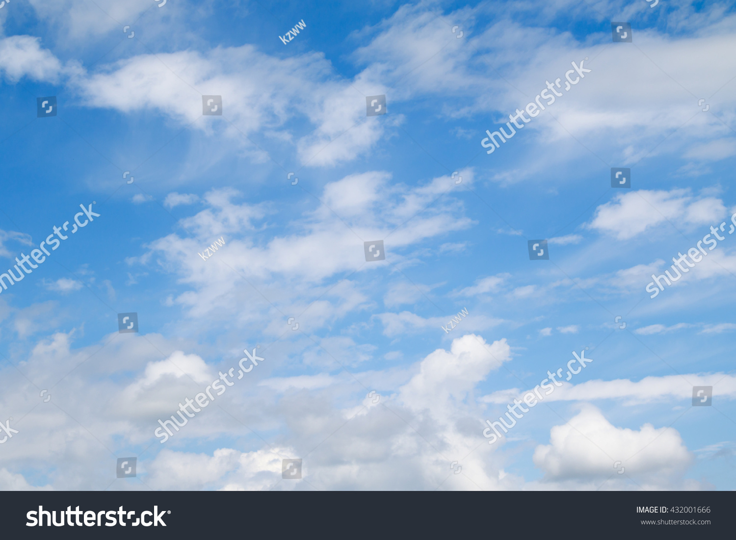 blue sky clouds #432001666