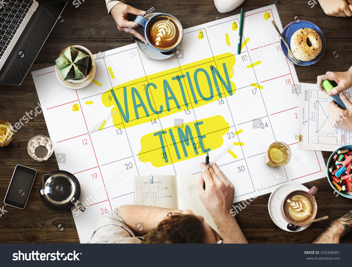 Vacation Break Journey Leave Recreation Travel Concept #433368301