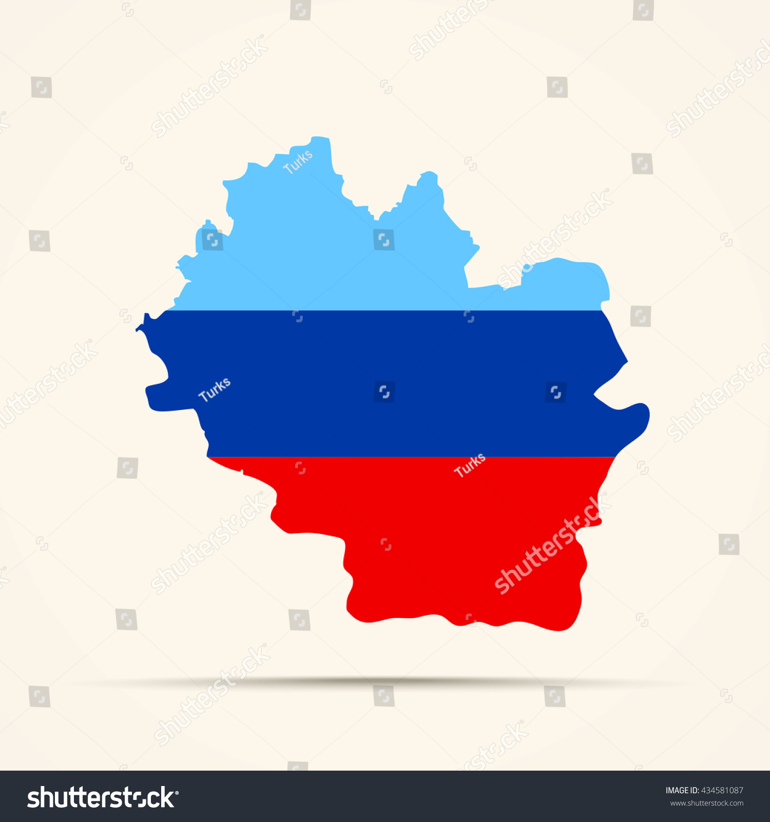 Map of Luhansk Peoples Republic in Luhansk - Royalty Free Stock Photo ...