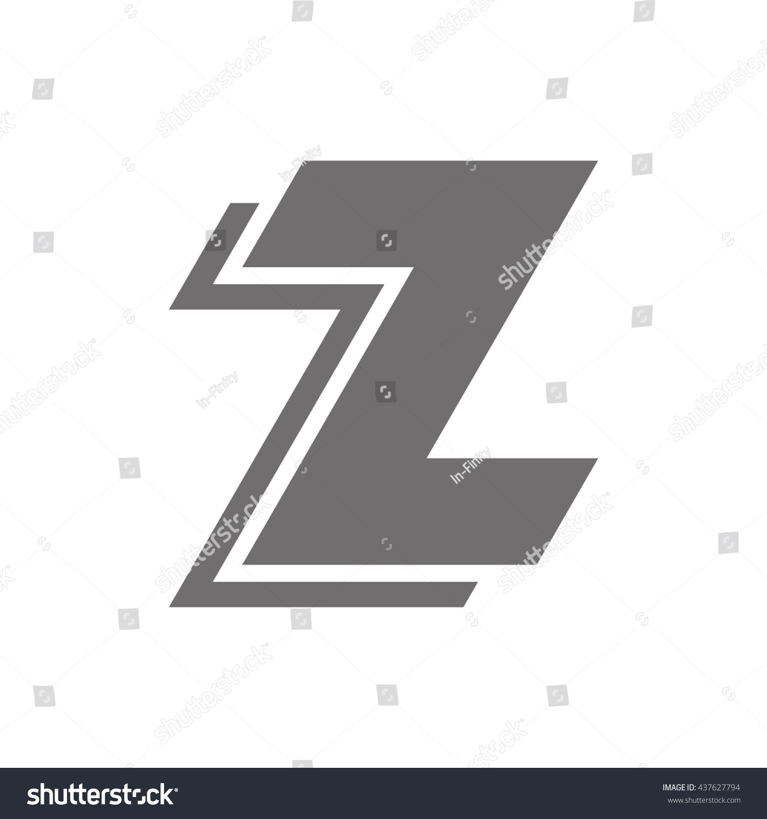 Letter Z Logo Concept Icon. illustration #437627794