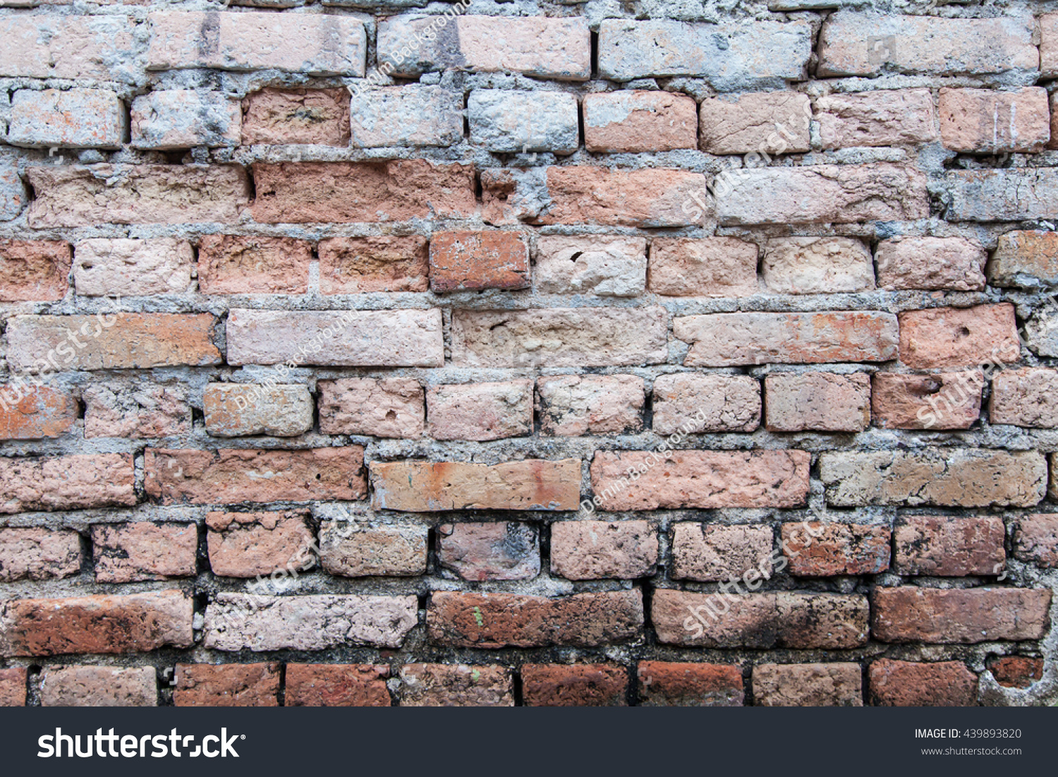 Old brick wall texture. #439893820