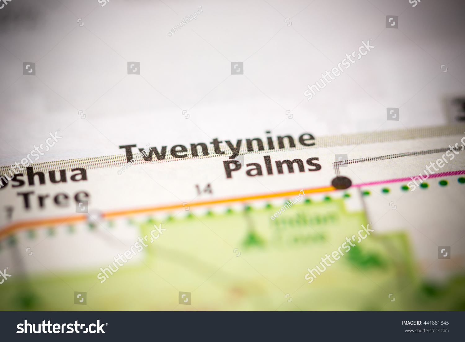 Twentynine Palms. California. USA #441881845
