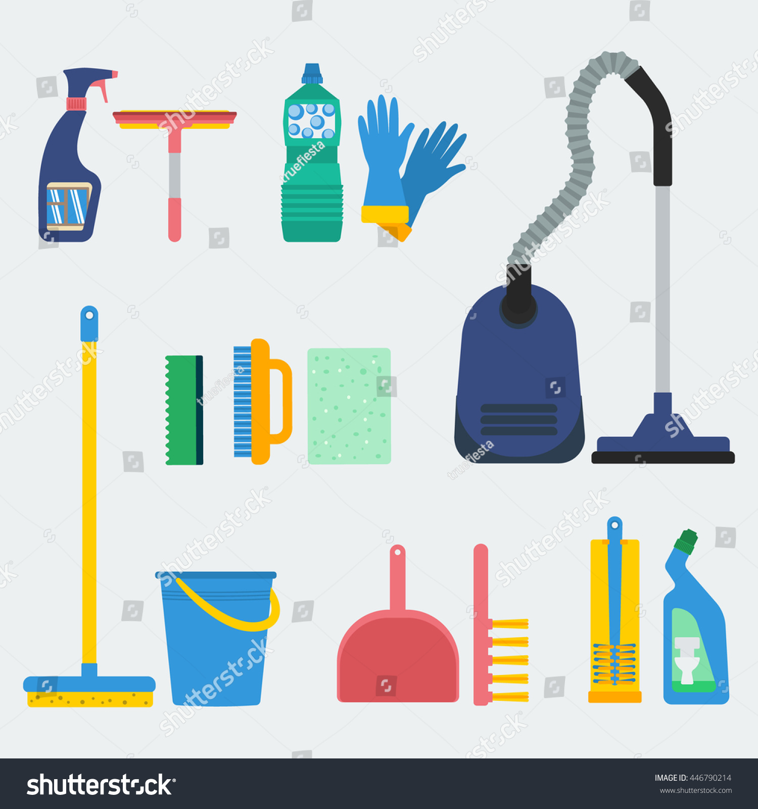 Cleaning supplies & clearance equipment