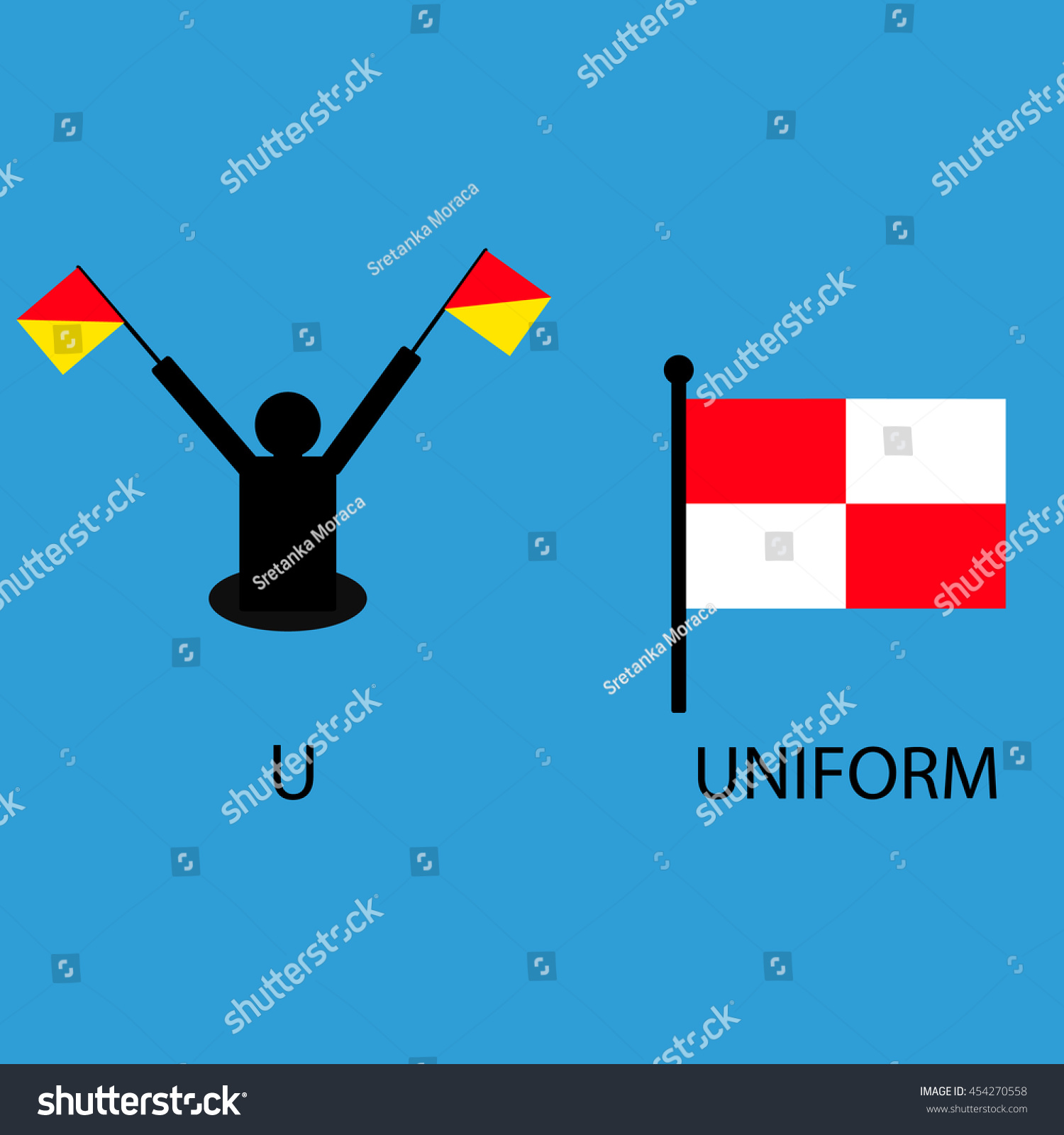 International marine signal flag, sea alphabet , - Royalty Free Stock ...