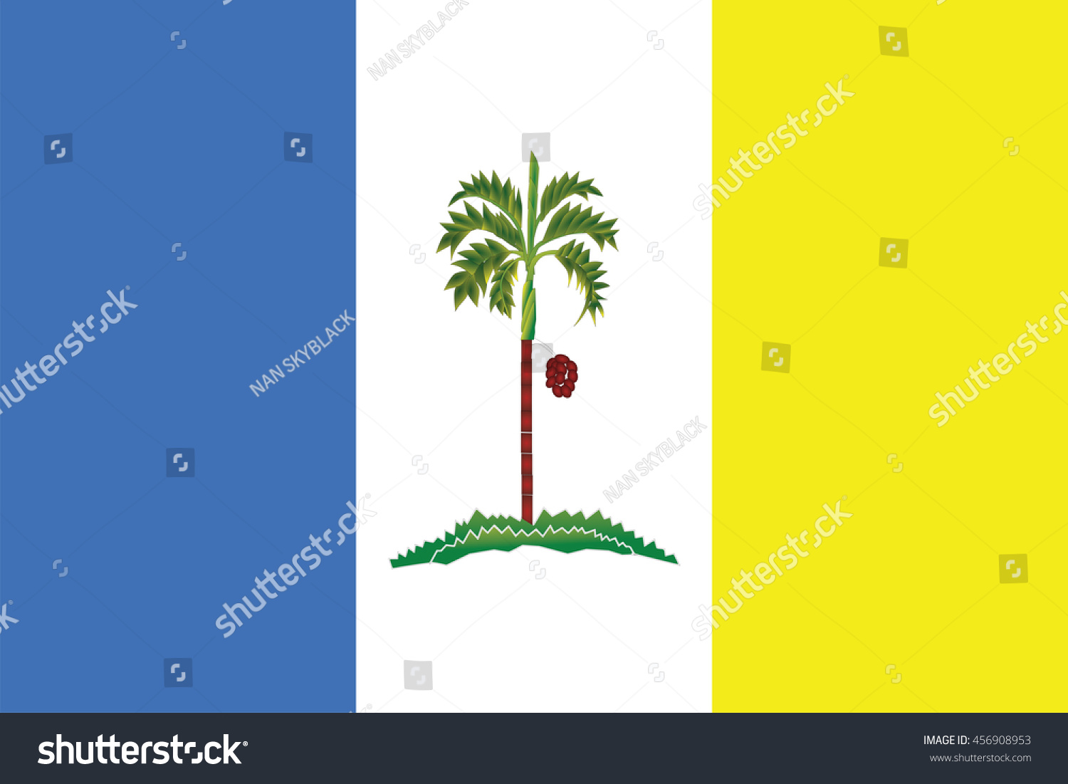 Flag Of Penang State And Federal Territory Of Royalty Free Stock Vector Avopix Com