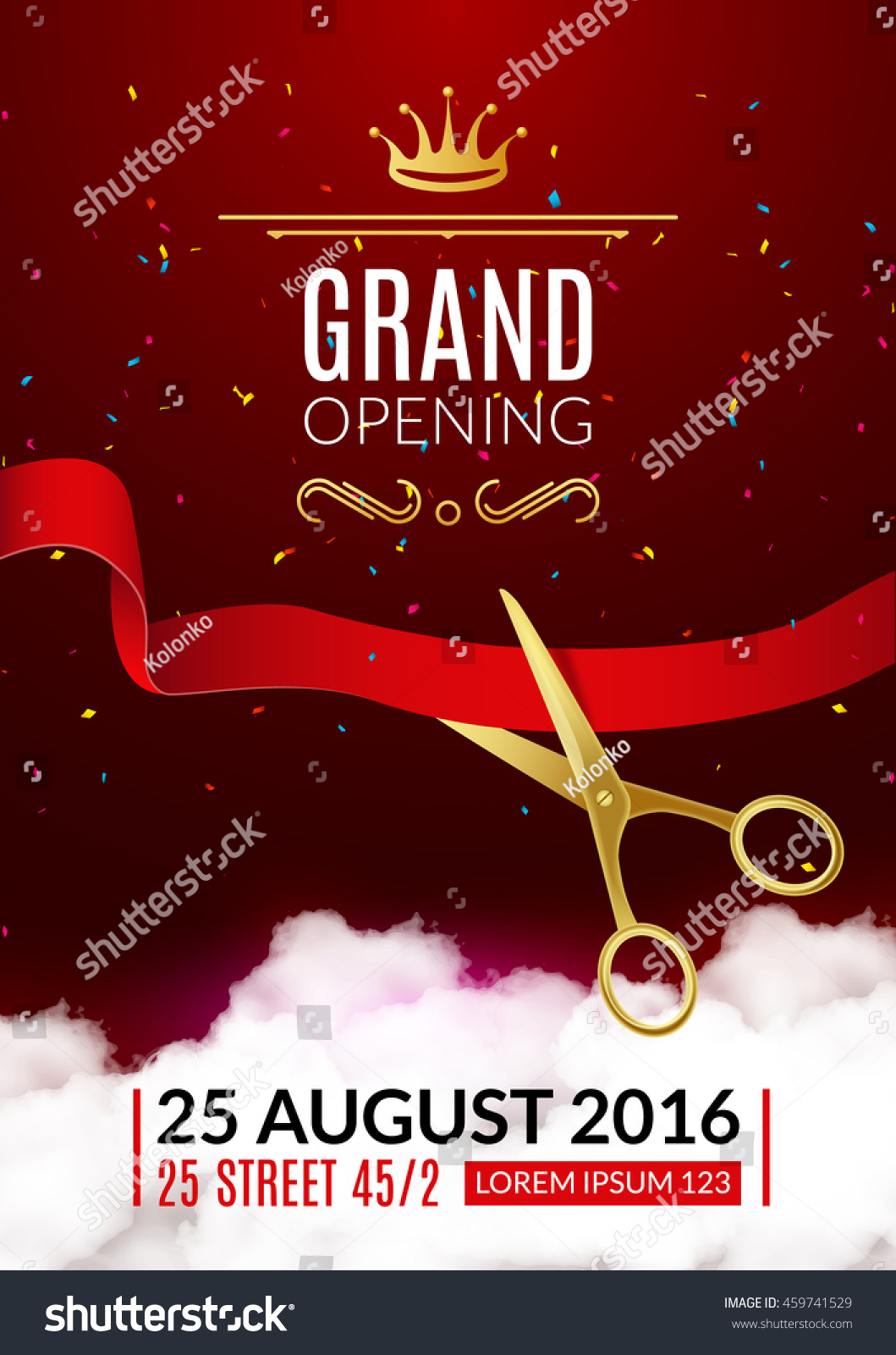 free grand opening template