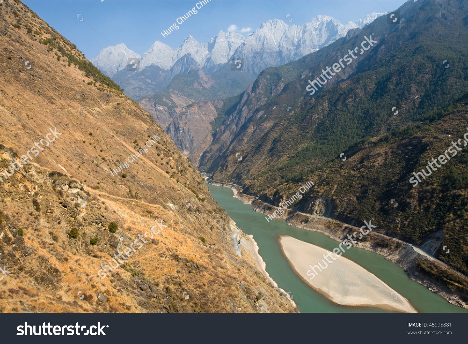 Mountains of China (tiger leaping gorge, Yunnan) #45995881