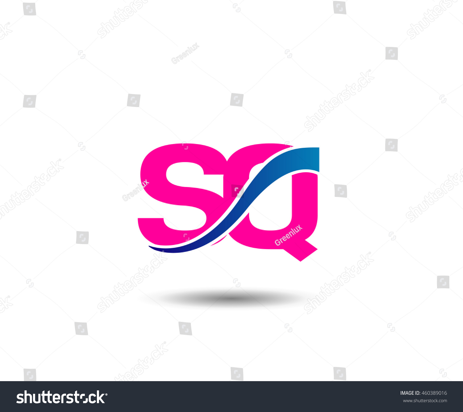 Letter S and Q logo - Royalty Free Stock Vector 460389016 - Avopix.com