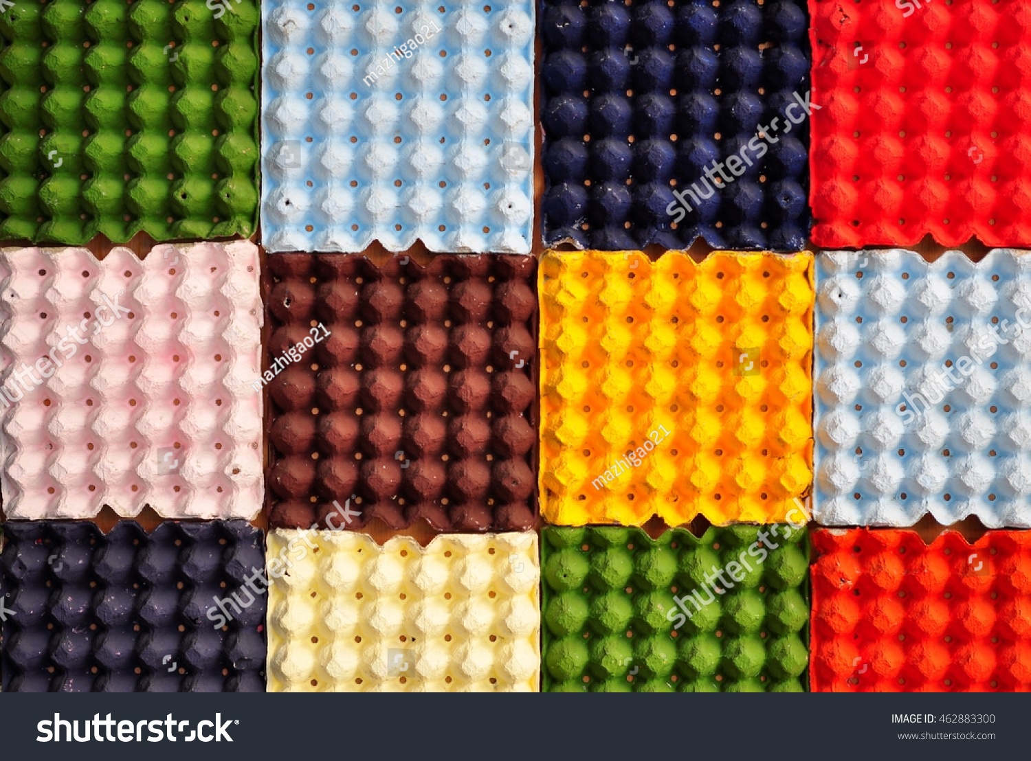 Wall Decoration With Egg Tray Stock Photo 462883300 Avopix Com