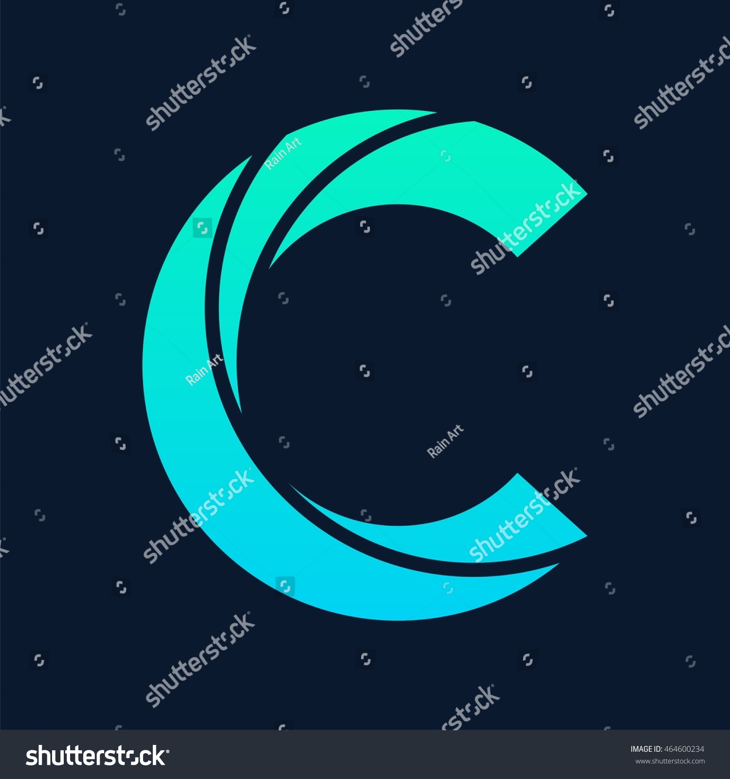 C initial logo - Royalty Free Stock Vector 464600234 - Avopix.com