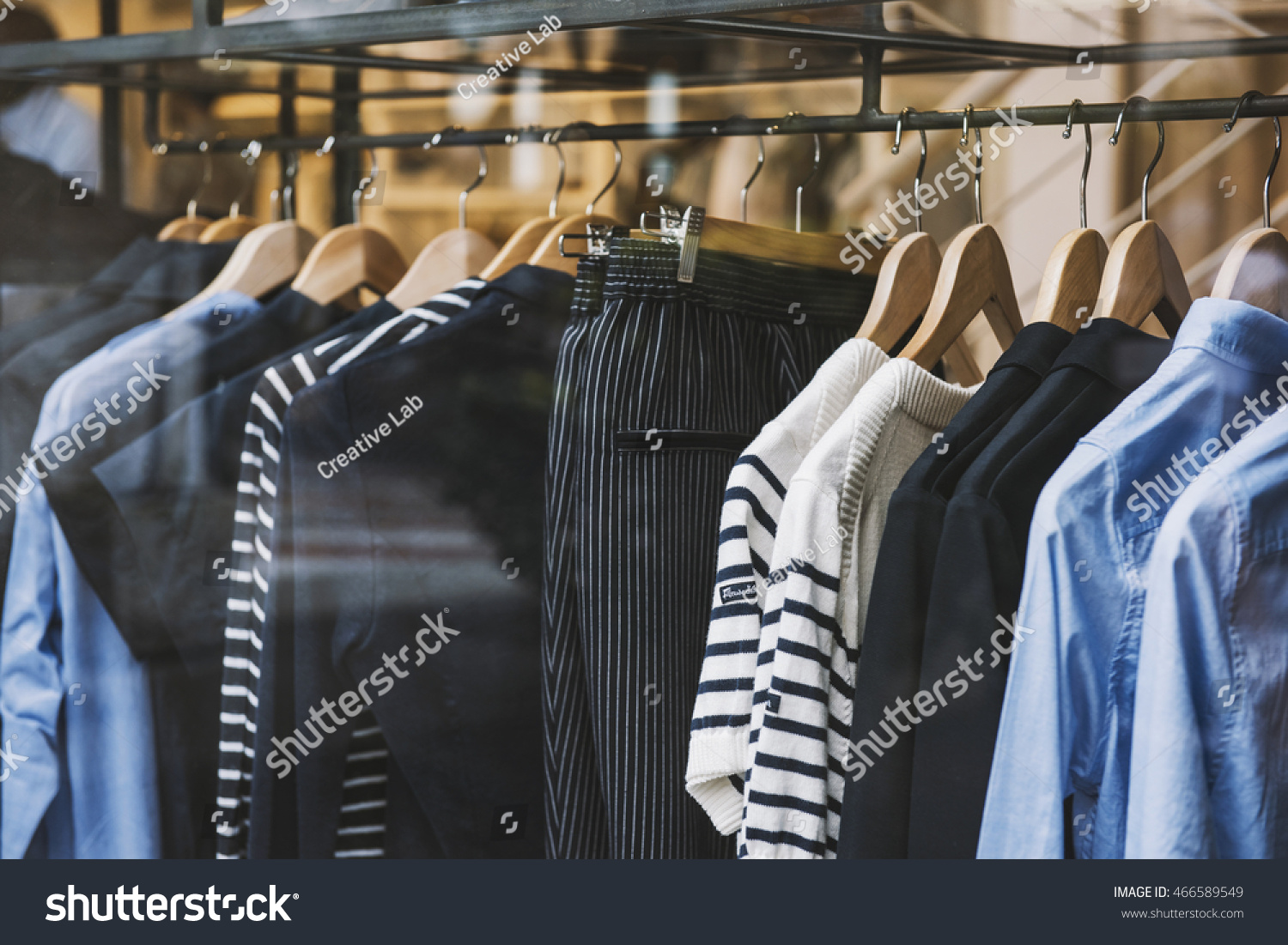 Women clothing store in Milan, Italy #466589549