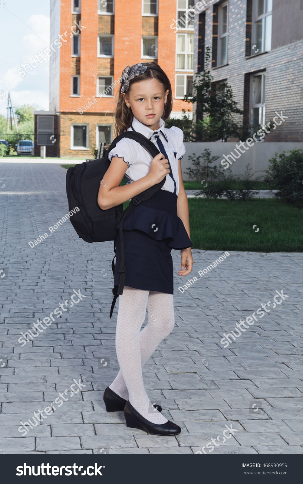 Cute Schoolgirl In Uniform