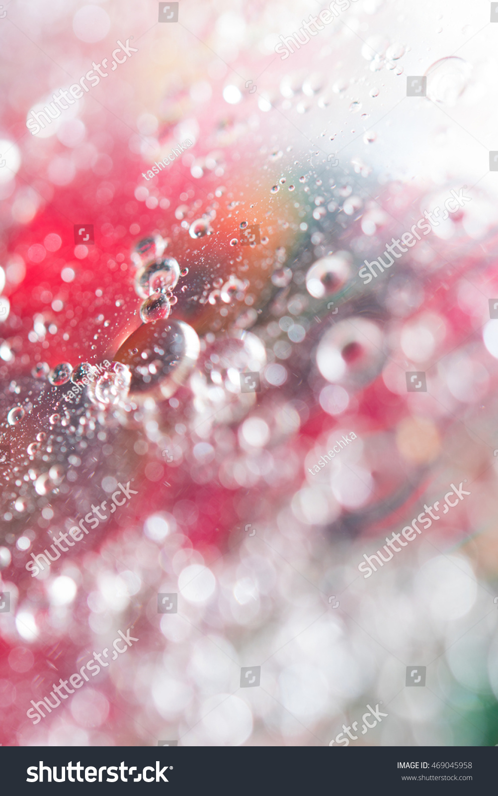 Oil drops abstract vivid colors background #469045958